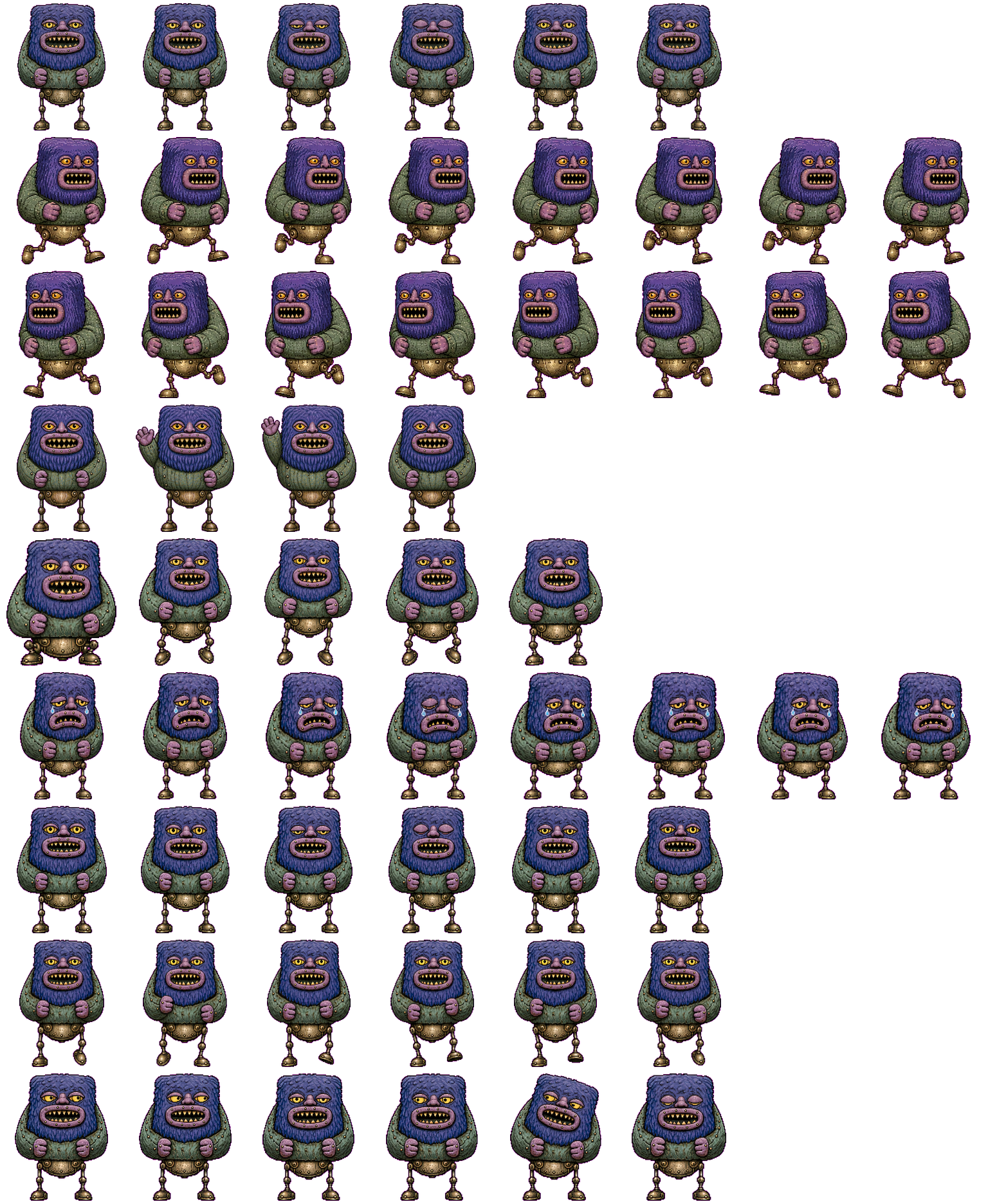 Moss Maw animated desktop pet preview for Codex Pet