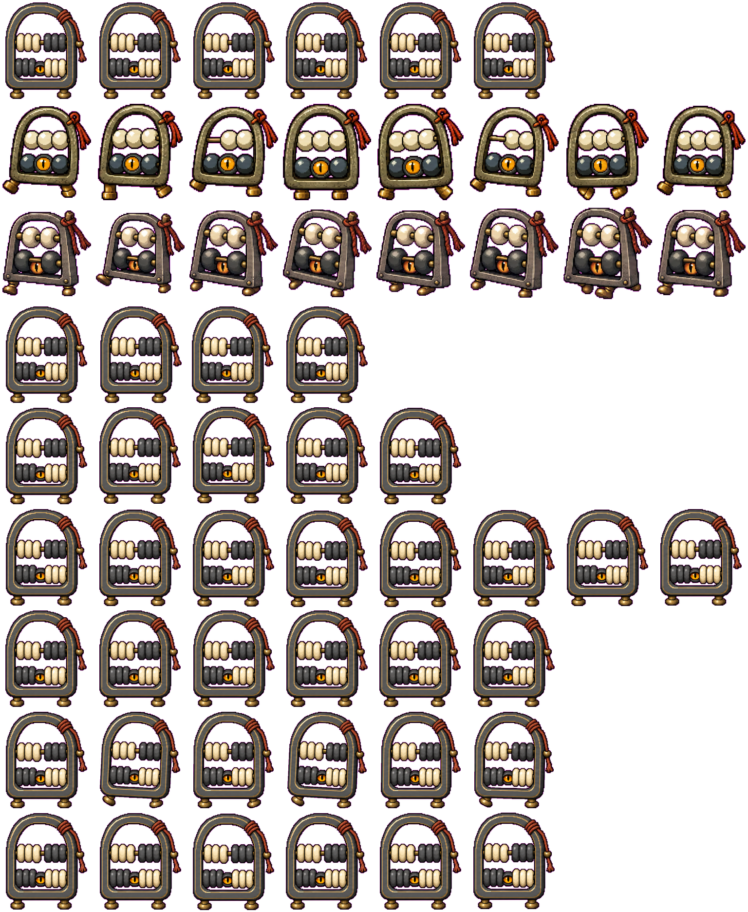 Mourning Tally spritesheet preview