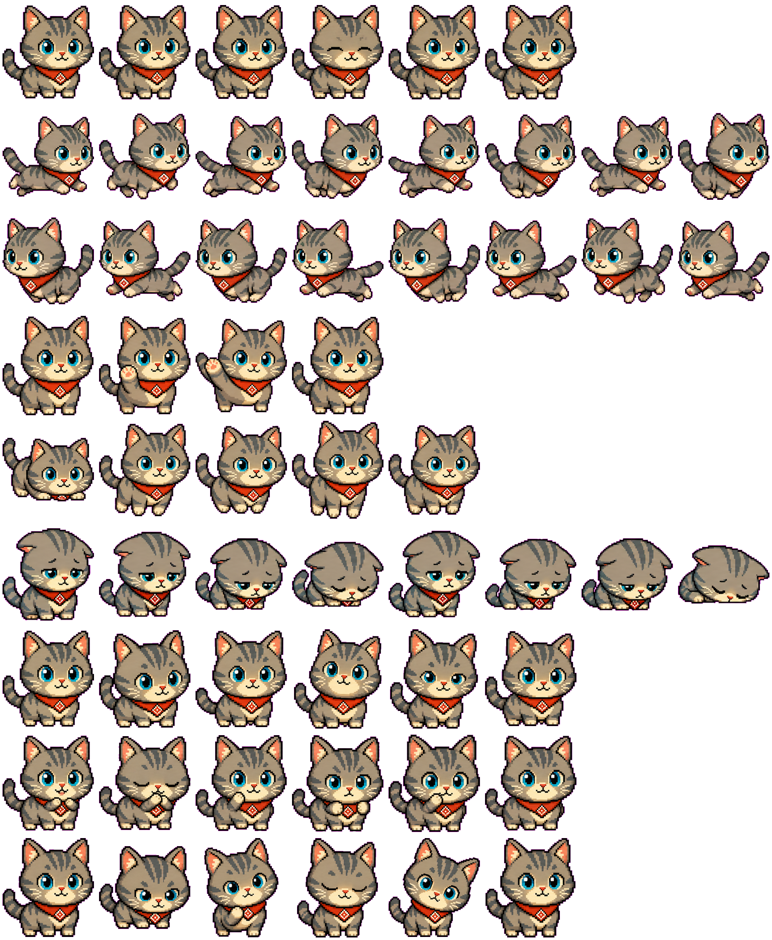 Munchkin spritesheet preview