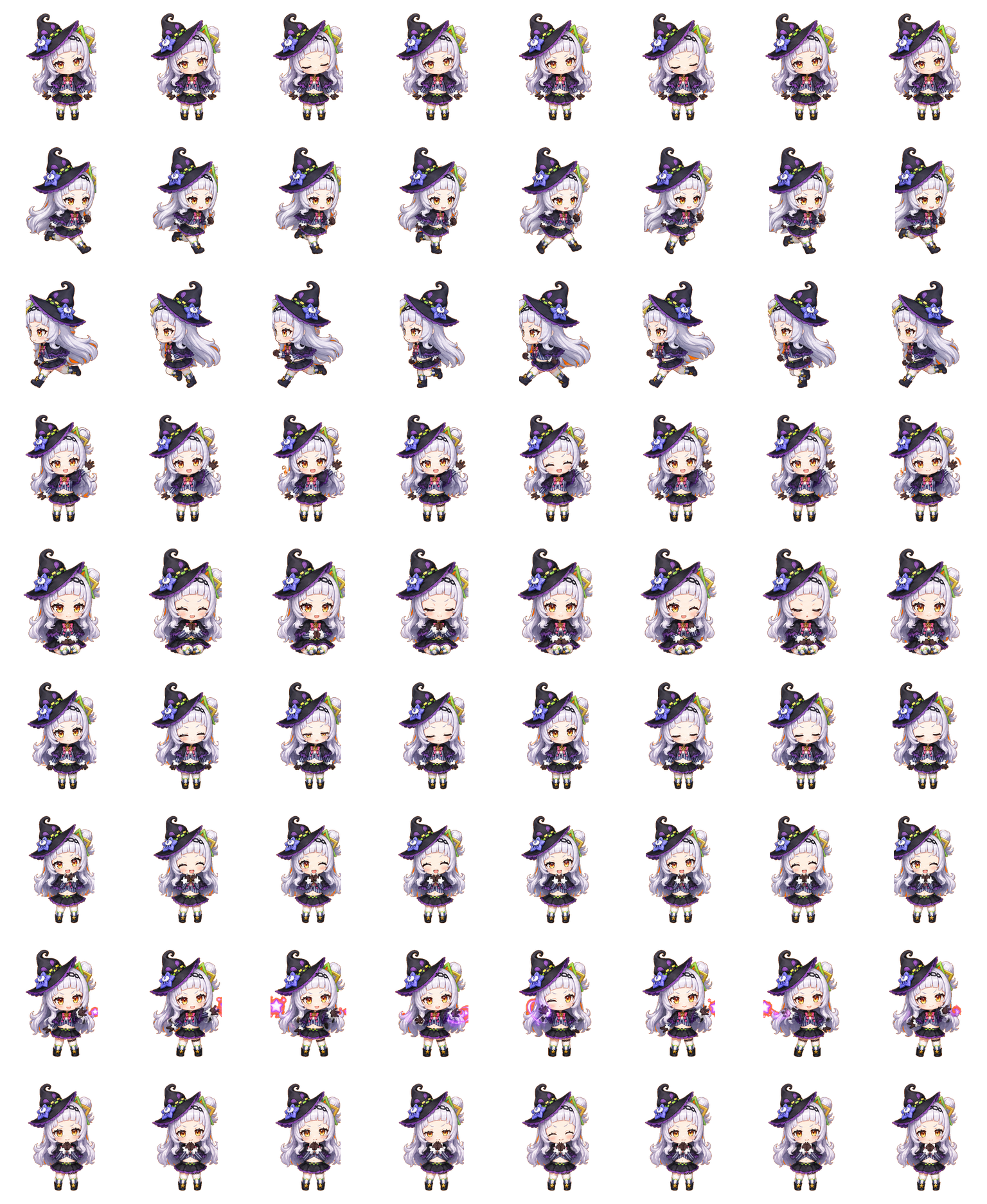 Murasaki Shion Codex Pet アニメーションデスクトップペットのプレビュー