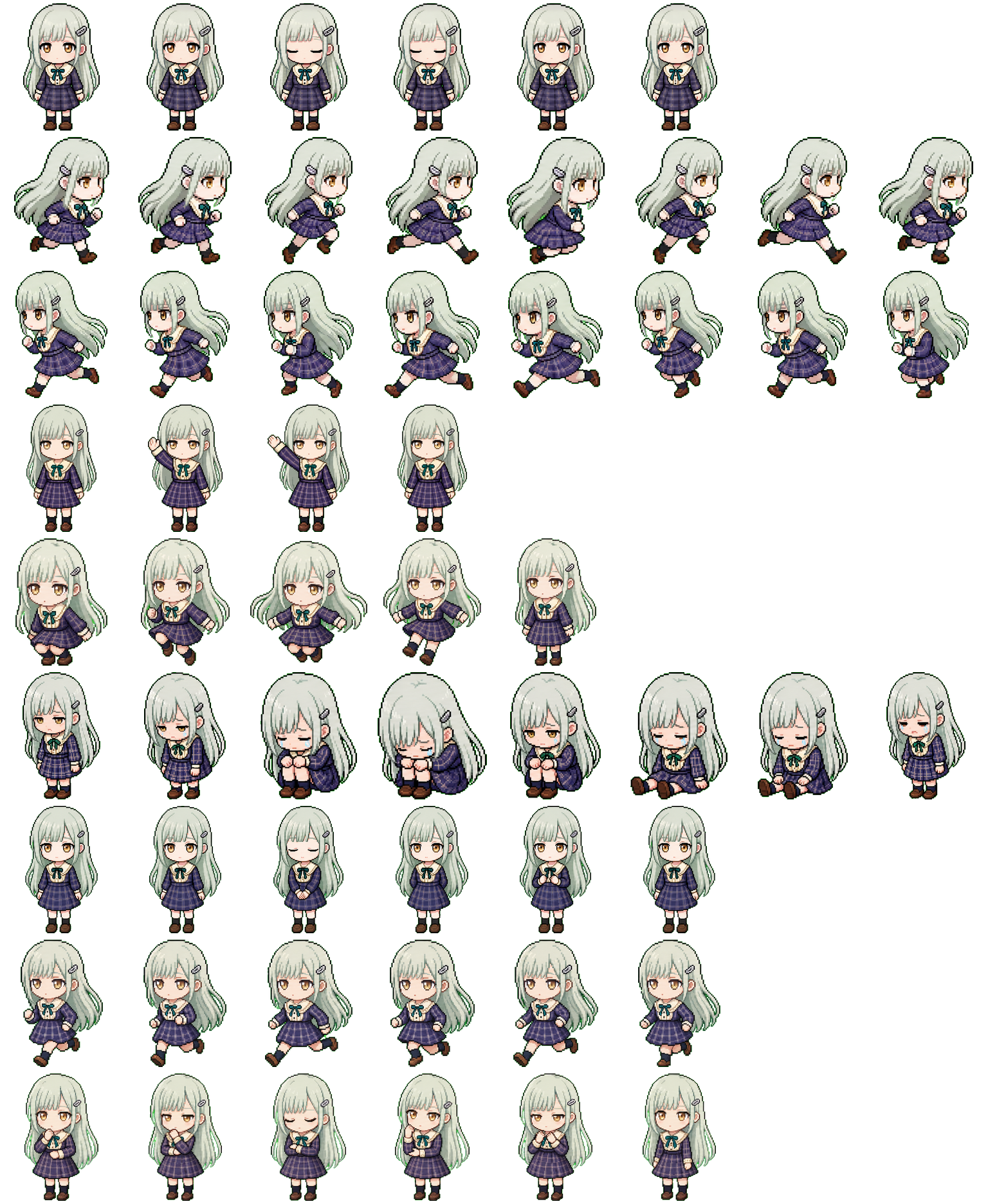 Mutsumi spritesheet preview