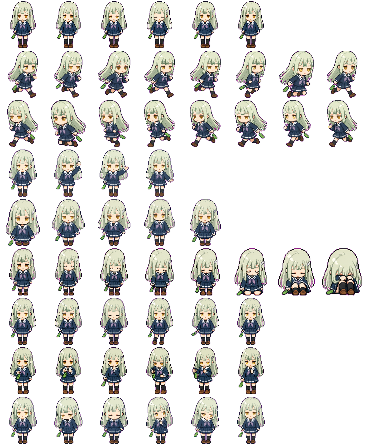 Mutsumi spritesheet preview