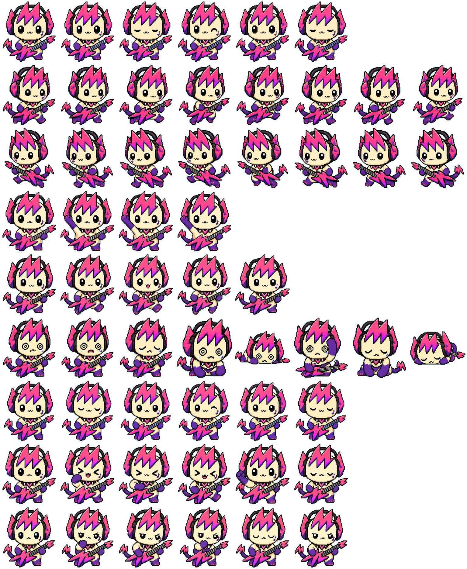 MVLANDBit spritesheet preview