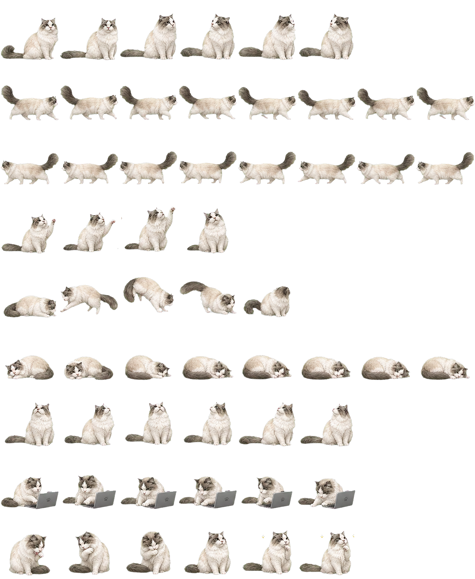 贝贝 Codex Pet 动态桌面宠物预览图