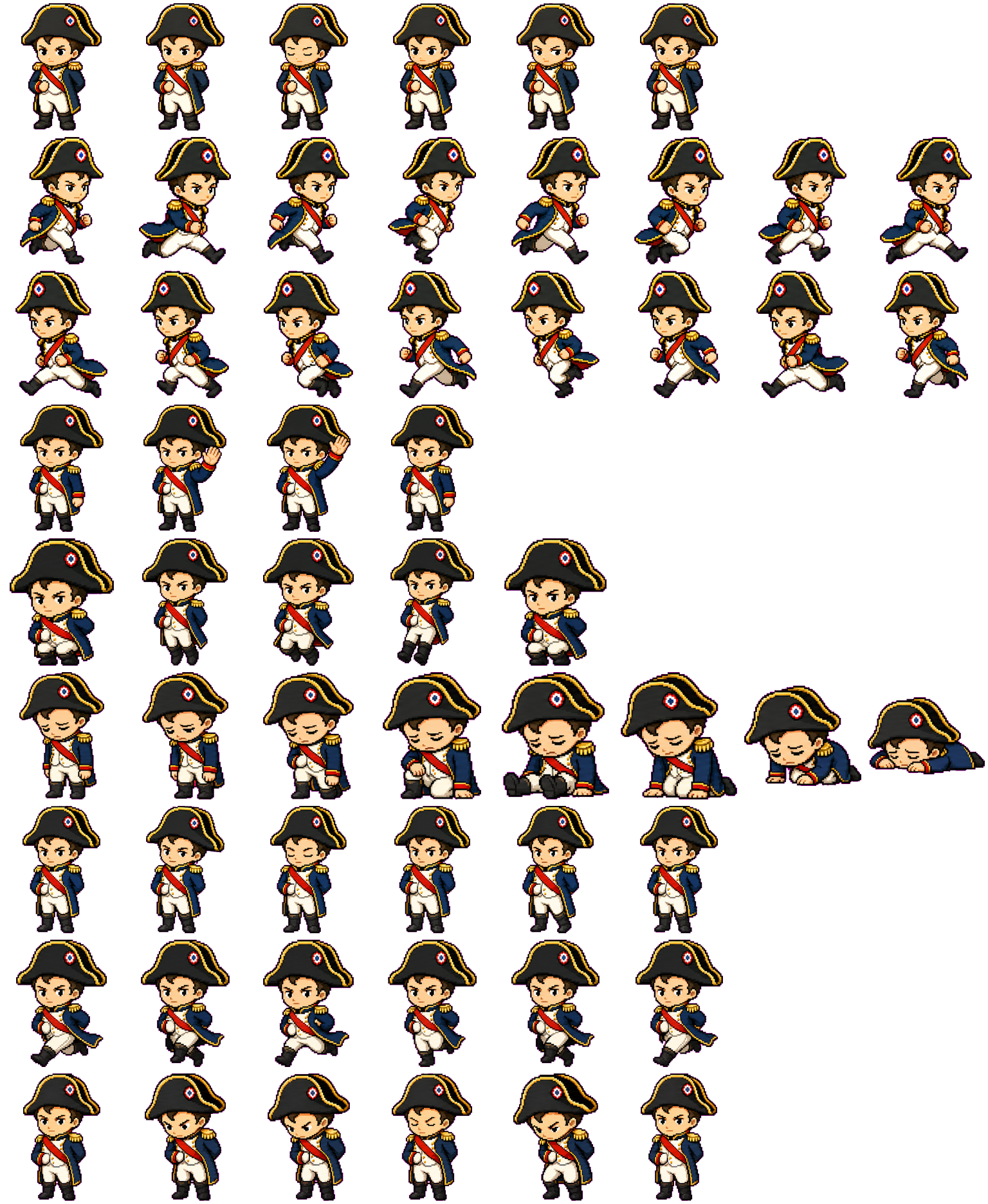 Napoleon Bonaparte spritesheet preview