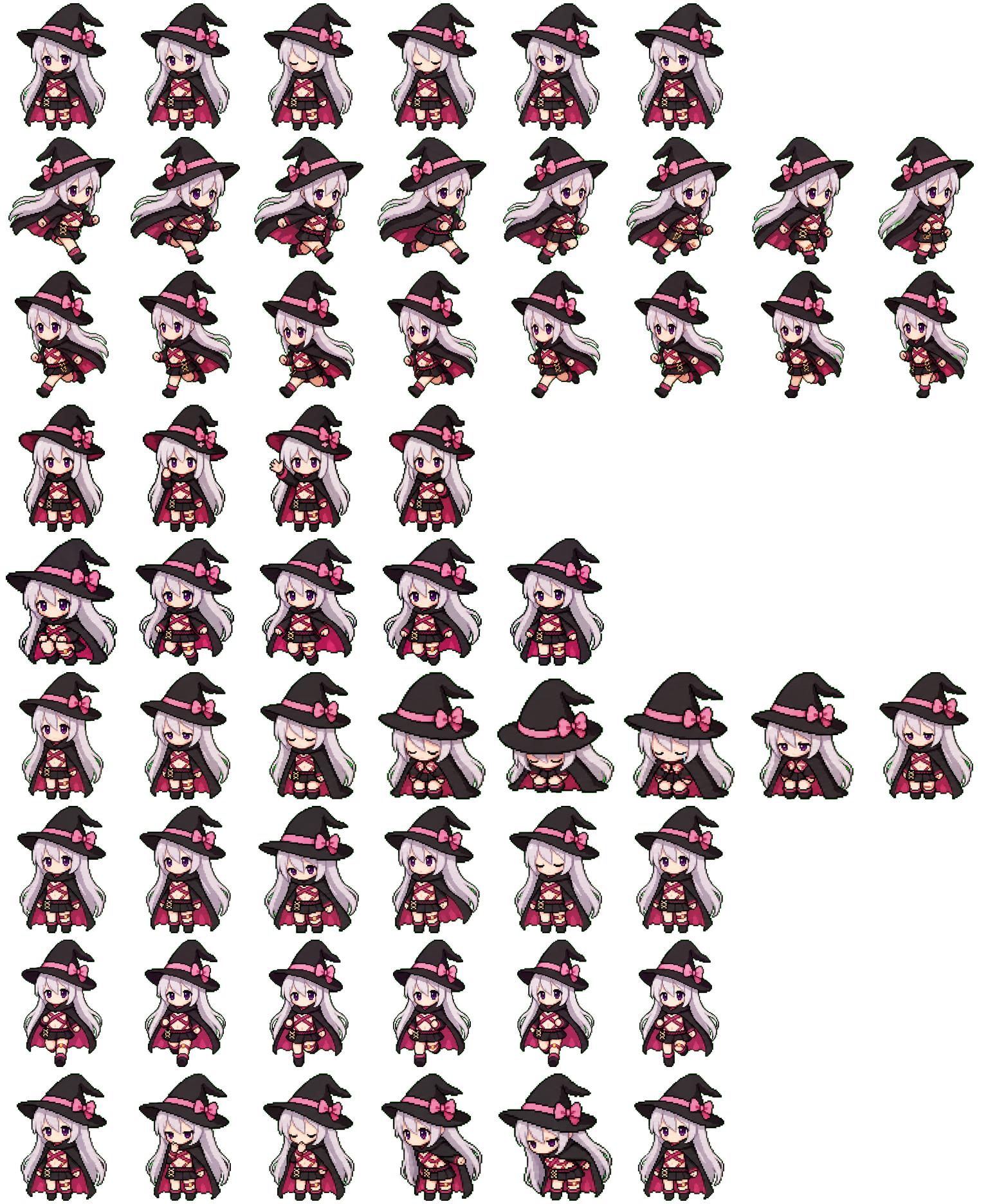 Nene spritesheet preview