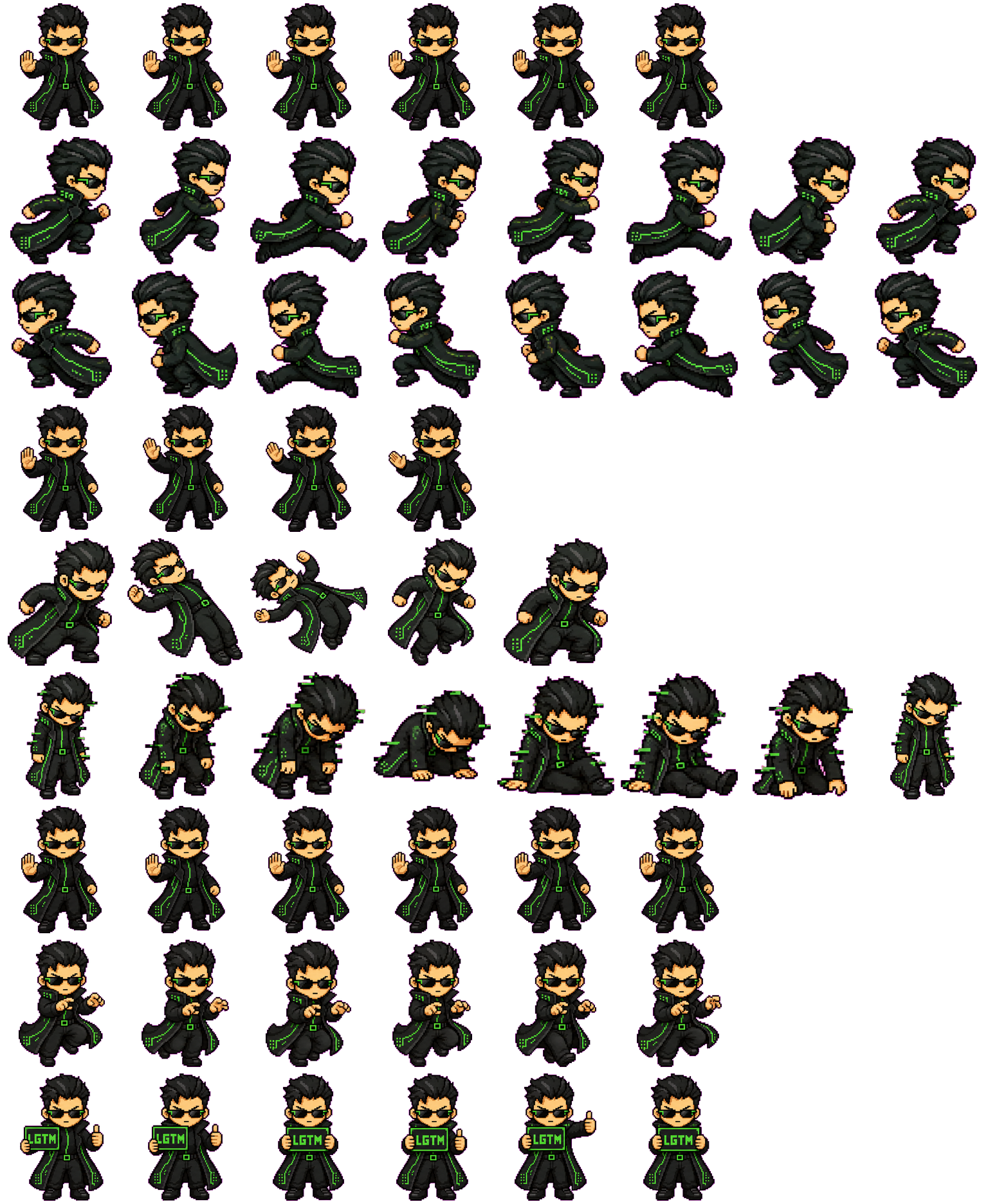 NeoByte spritesheet preview