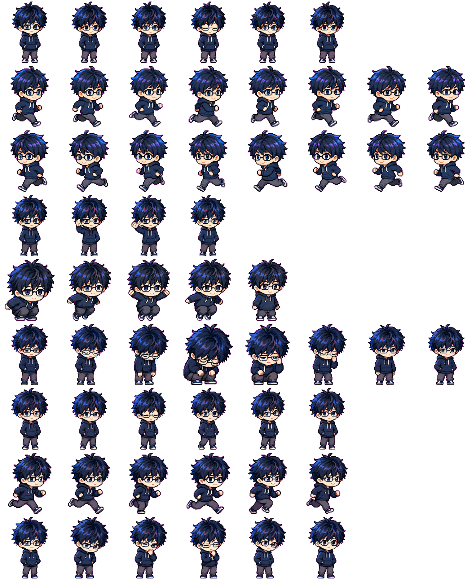 Nero spritesheet preview