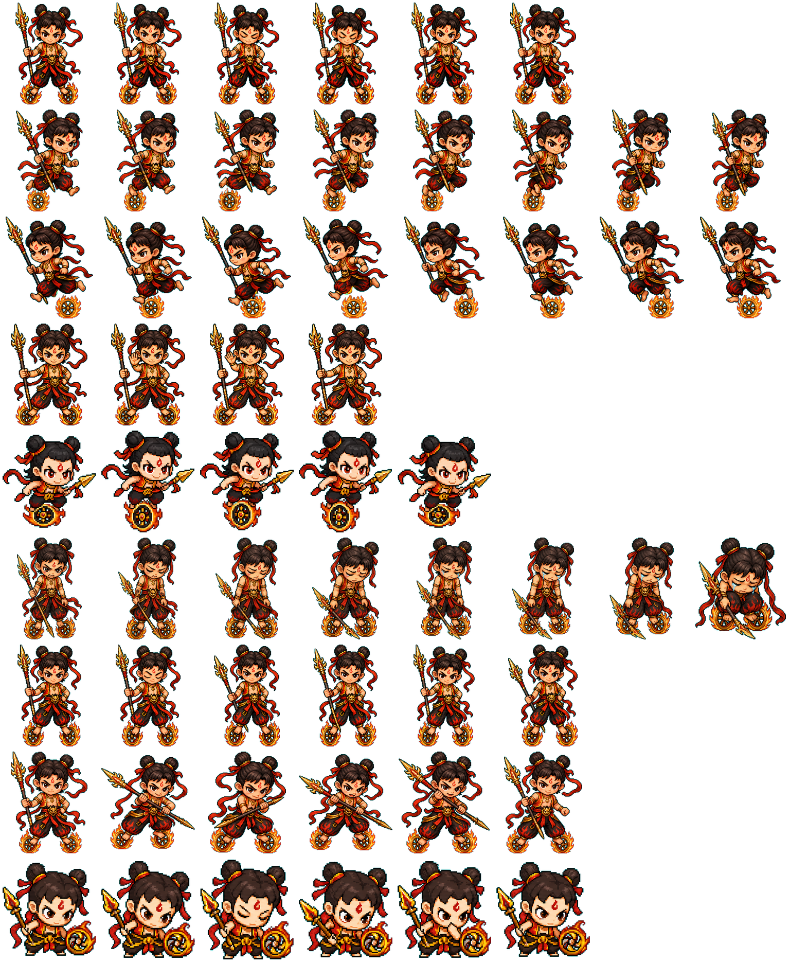 nezha spritesheet preview
