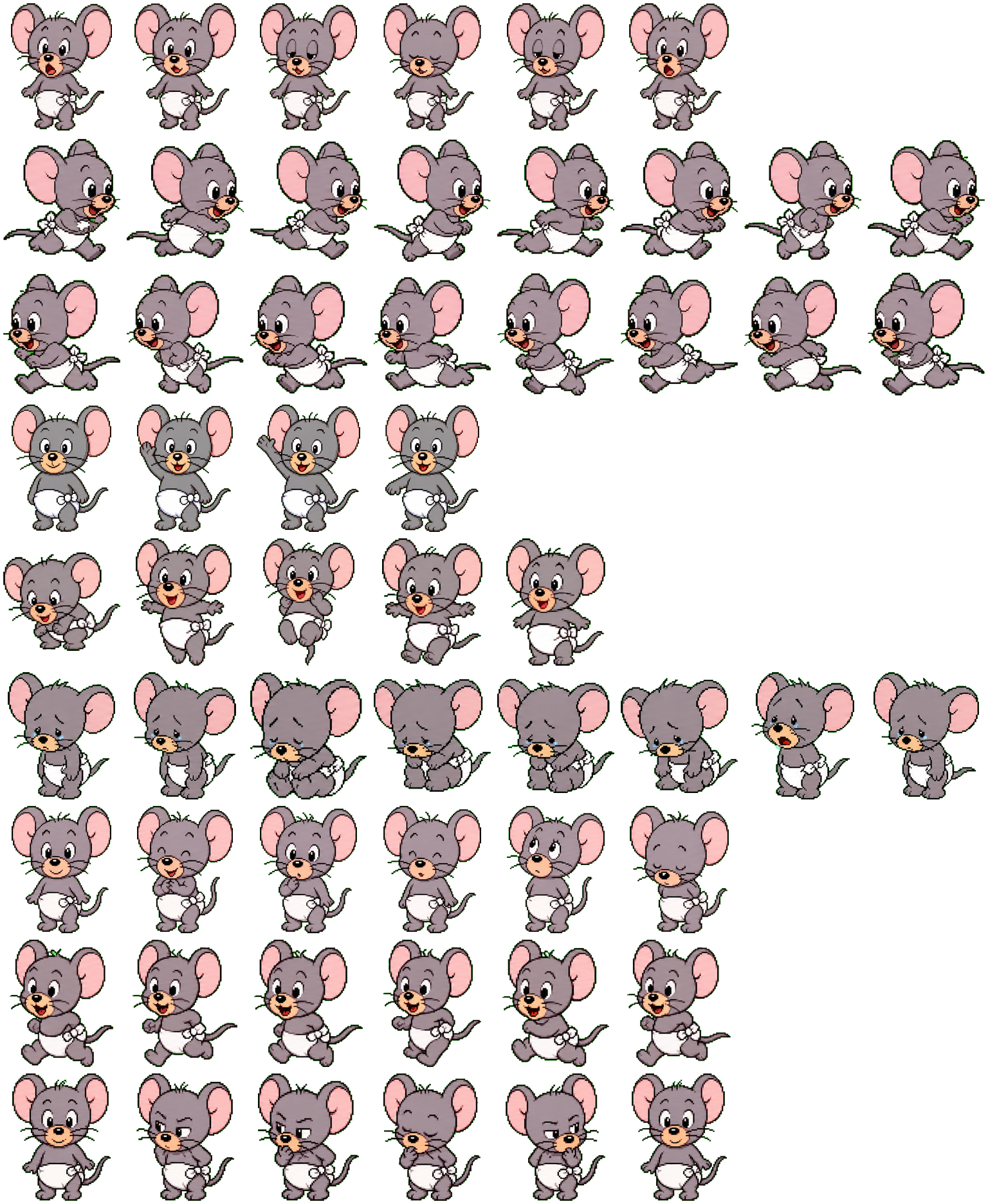 Nibble spritesheet preview