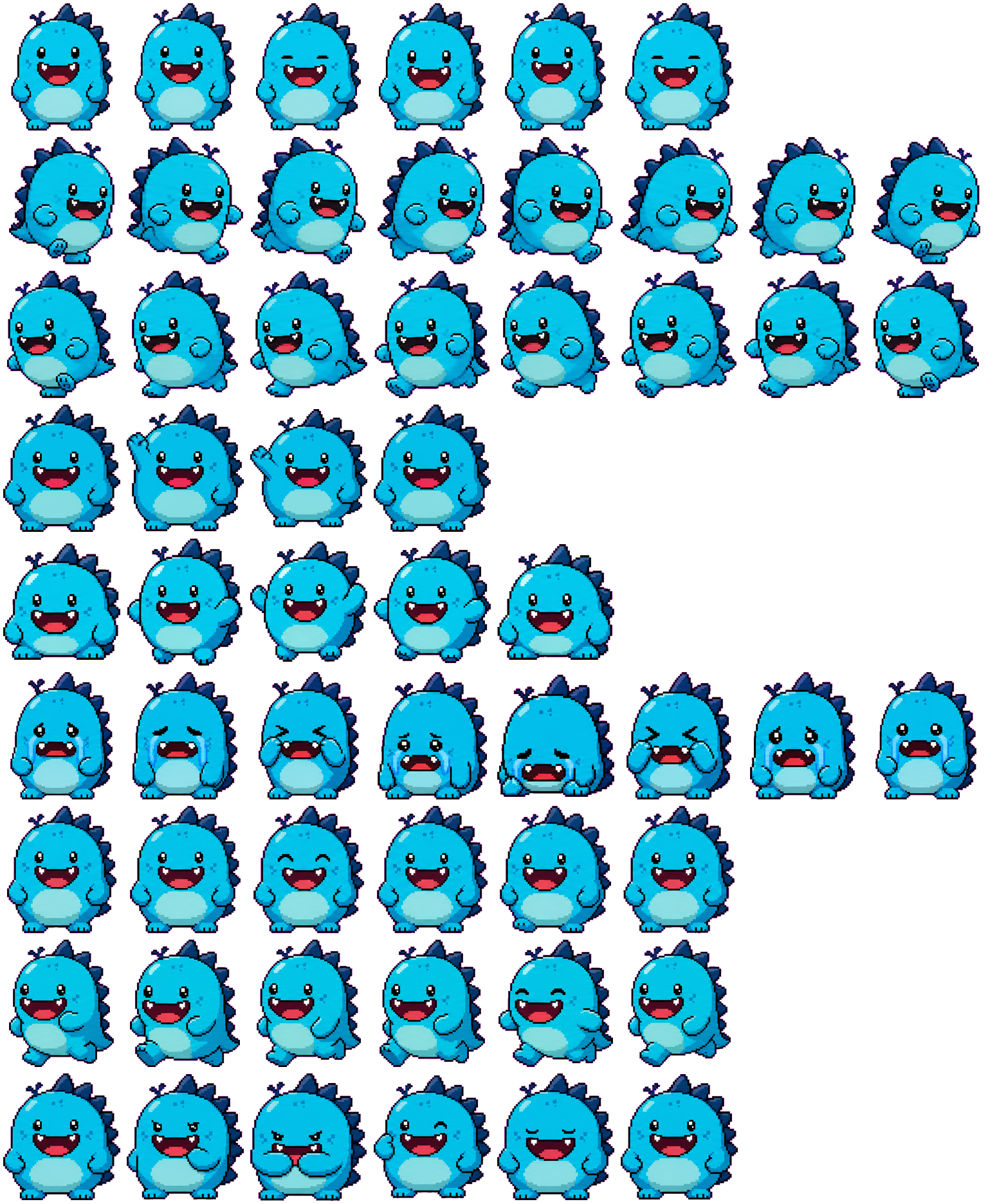 Nibby spritesheet preview