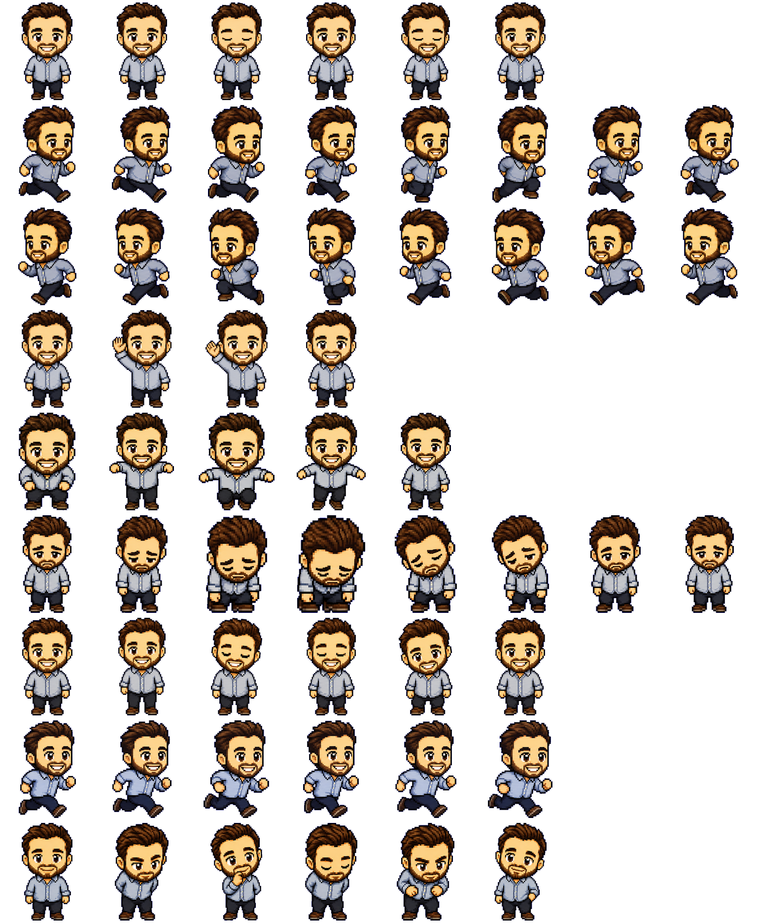 Nick spritesheet preview