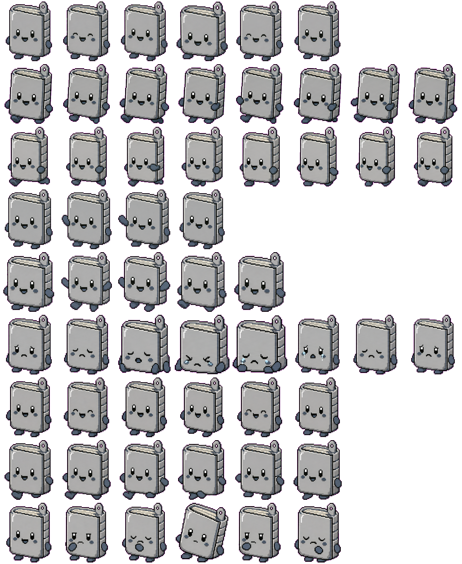 Nickel File Ledger Codex Pet アニメーションデスクトップペットのプレビュー