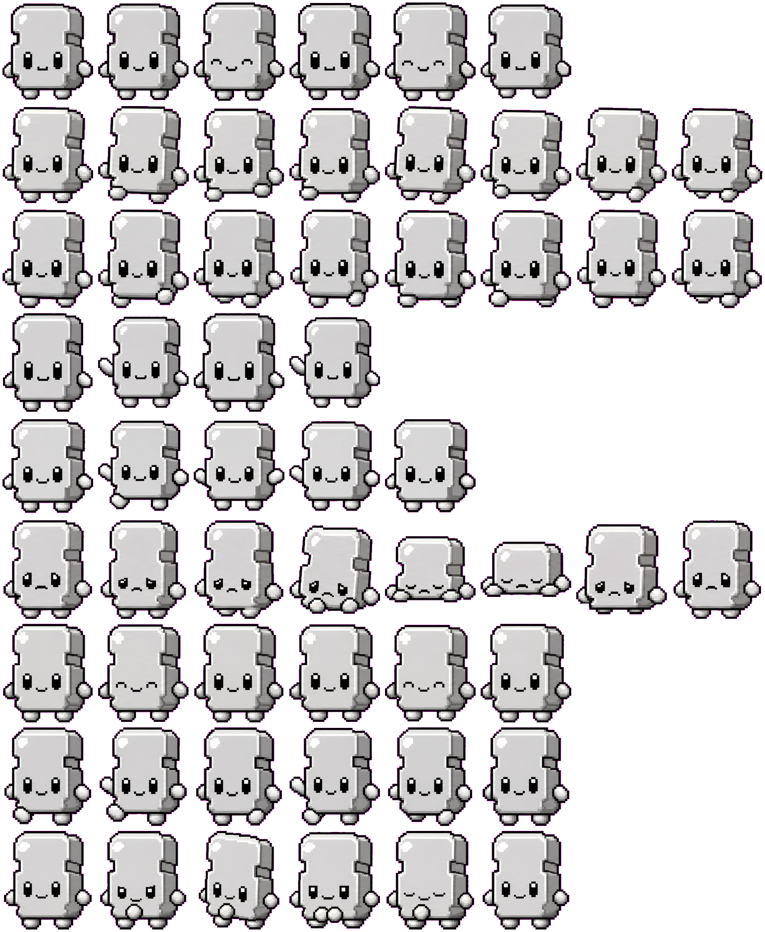 Nickel Ledger Spacer animated desktop pet preview for Codex Pet