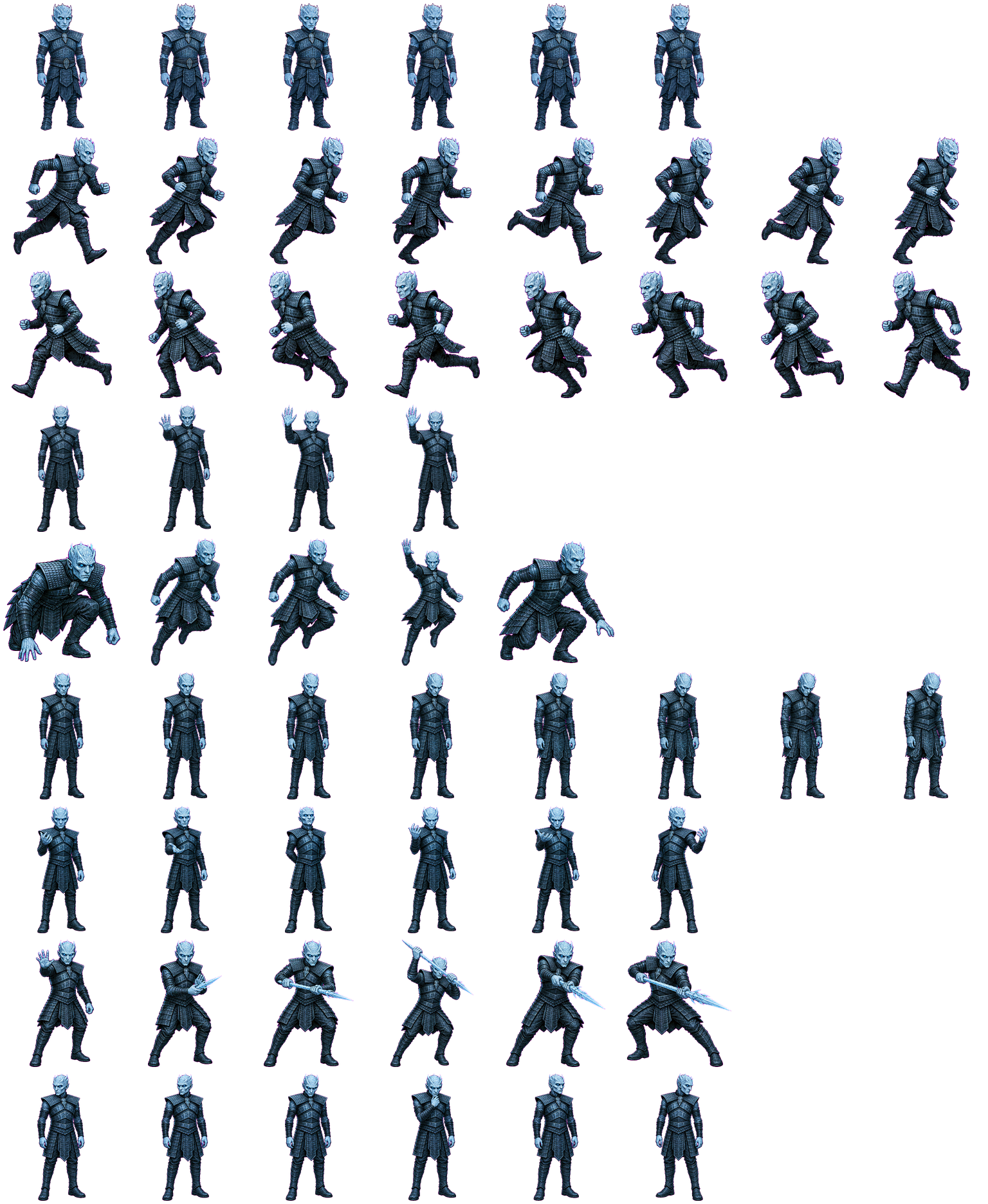 Night King animated desktop pet preview for Codex Pet
