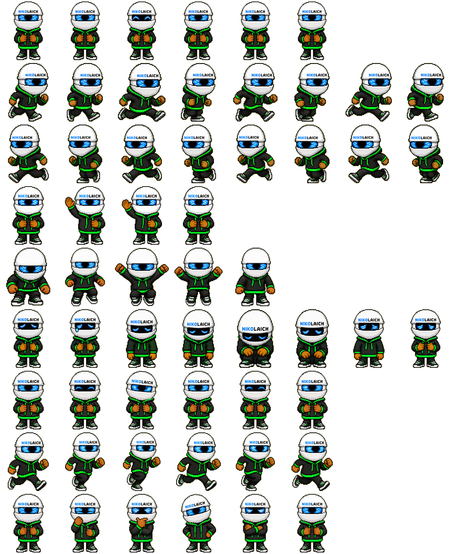 Nikolaich spritesheet preview