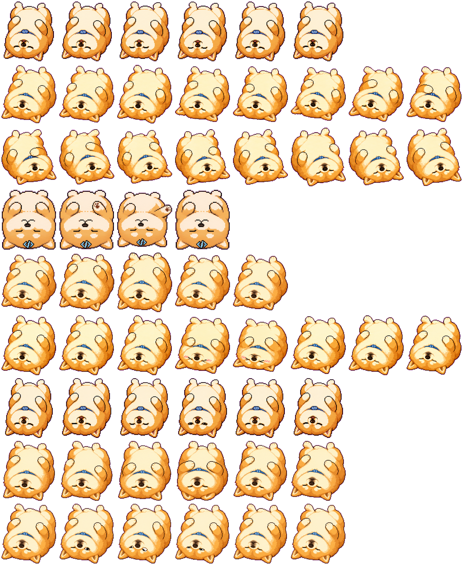 侬侬 spritesheet preview