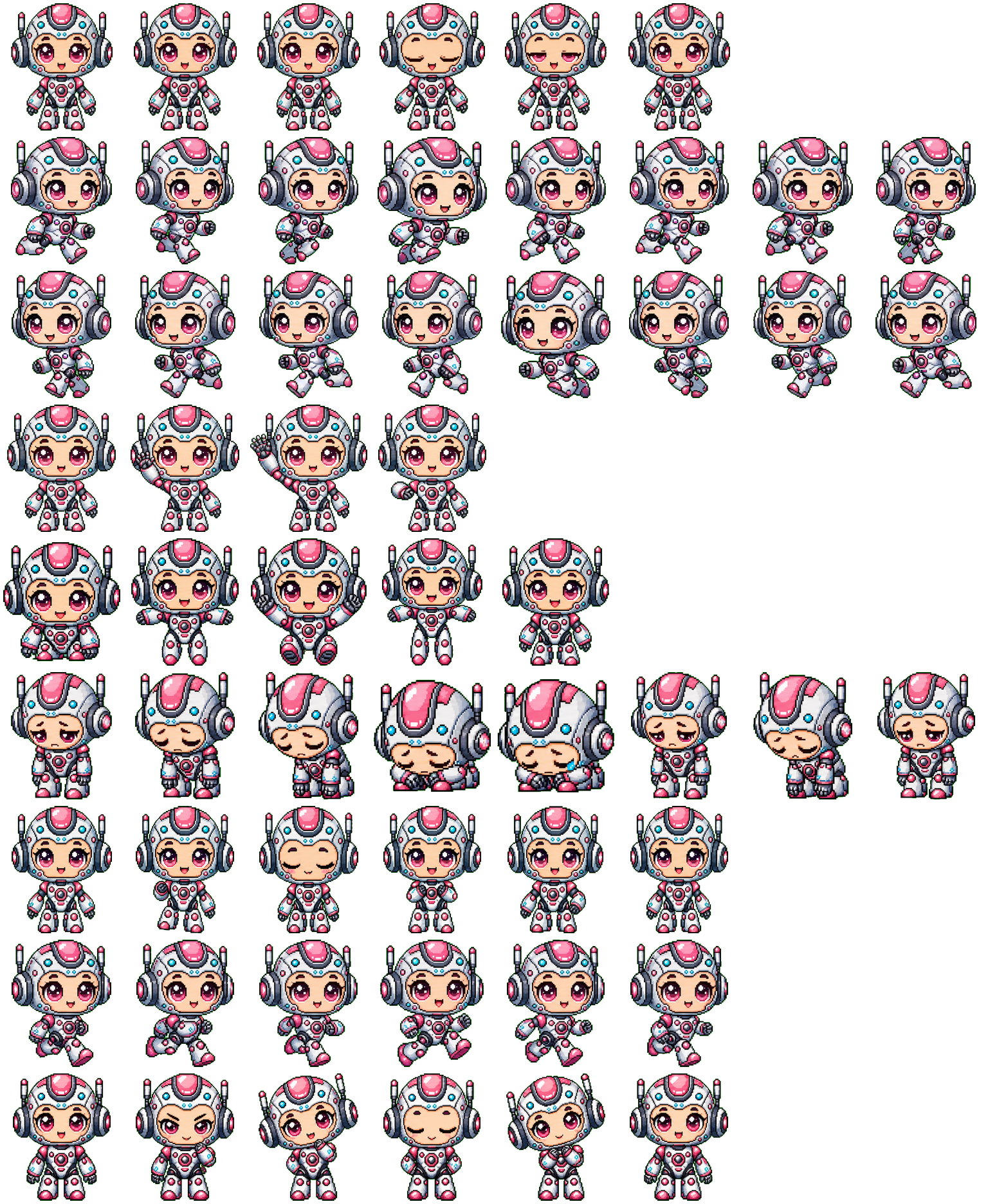 Nova Byte spritesheet preview