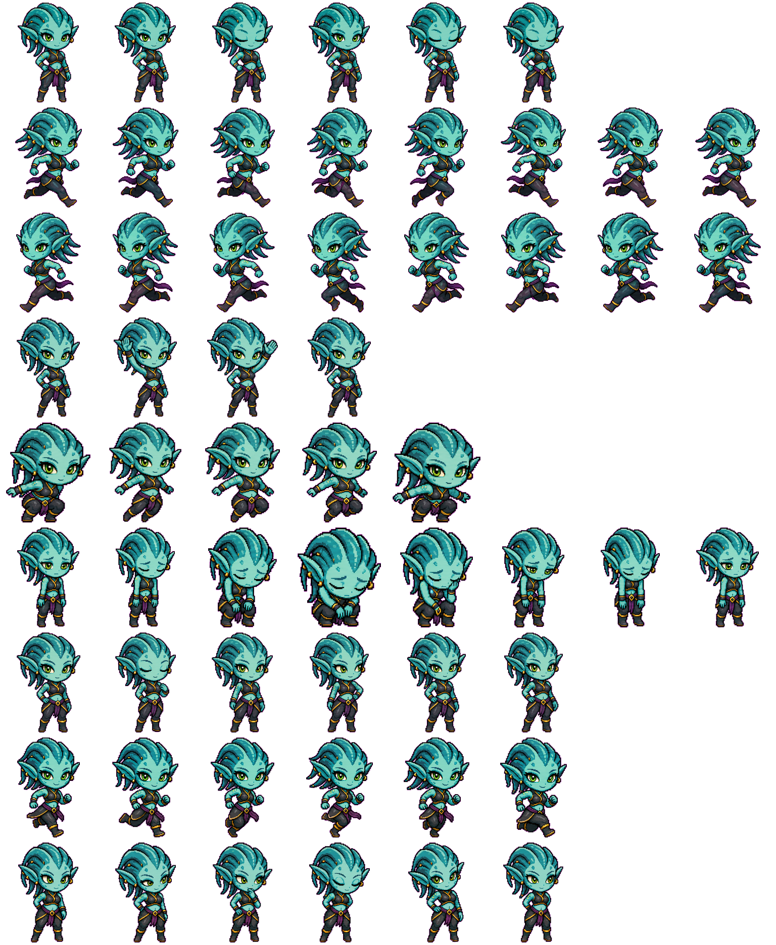 Nova spritesheet preview