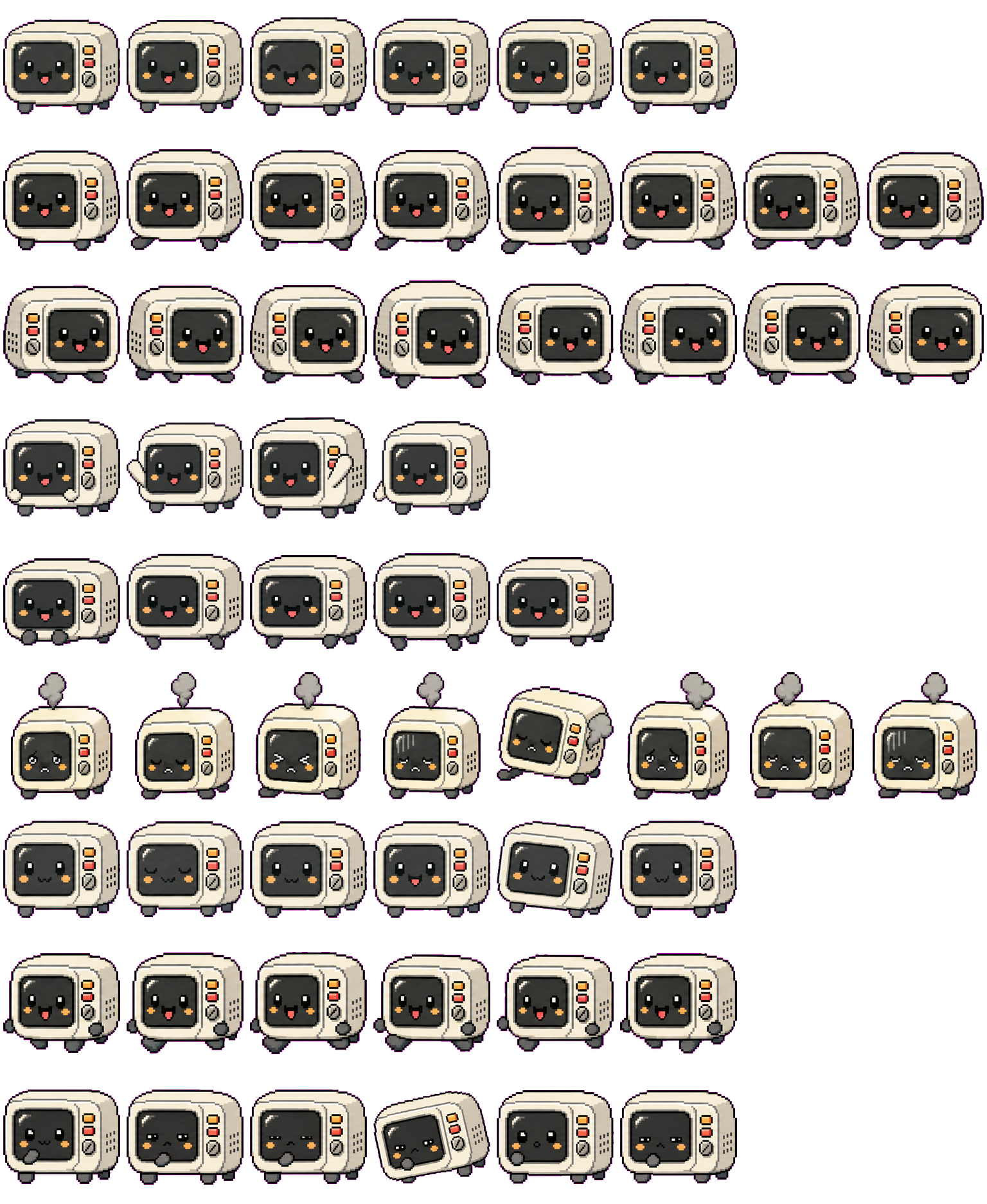 Nukey spritesheet preview
