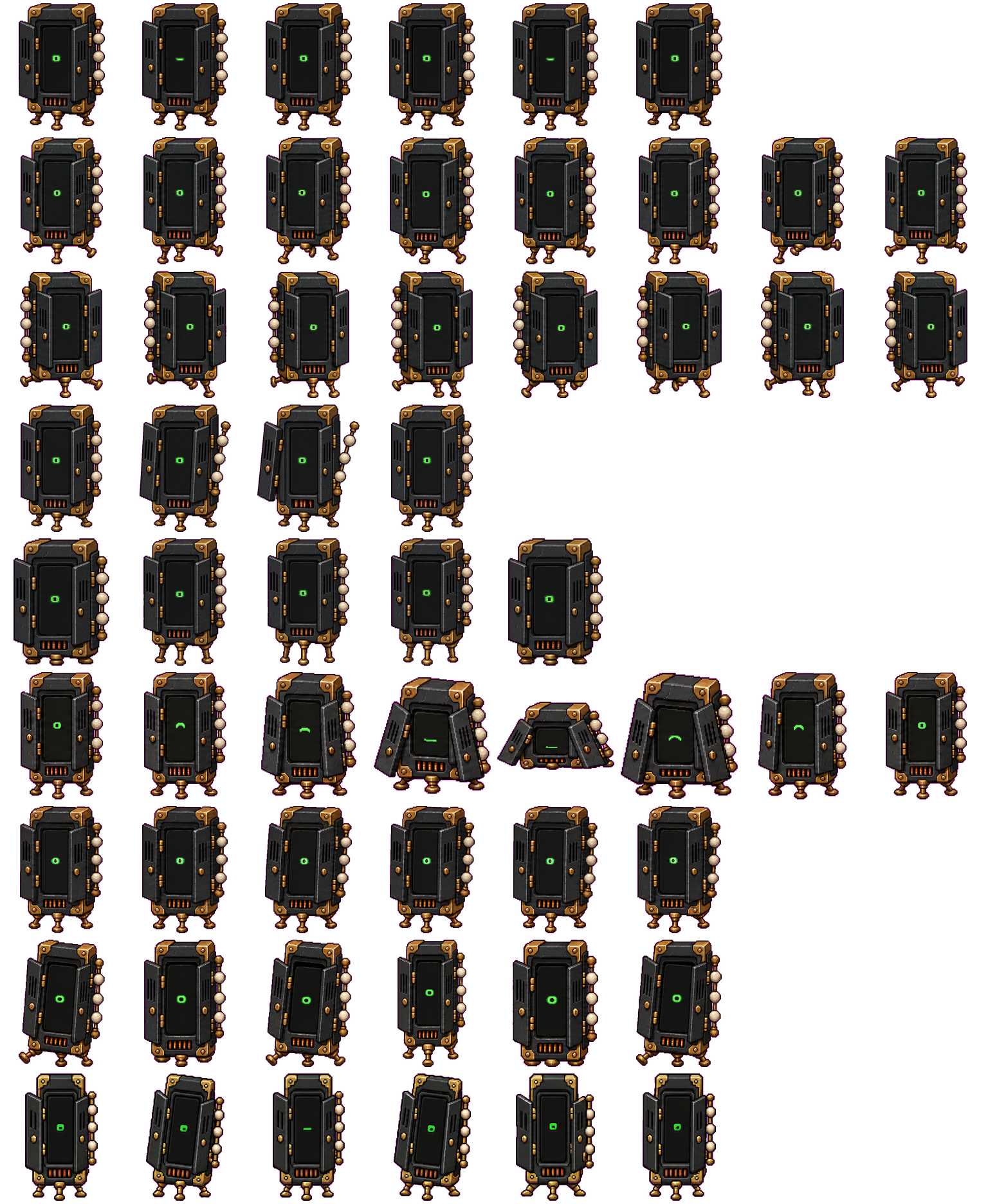 Null Reliquary spritesheet preview