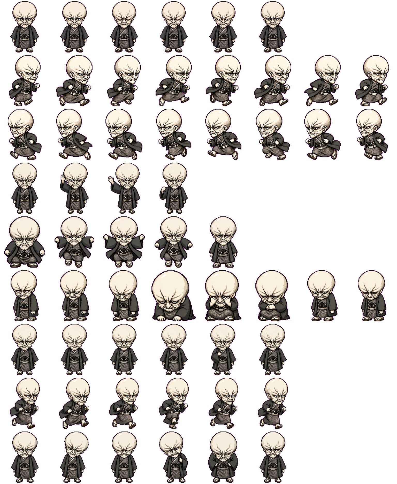 Nurari spritesheet preview