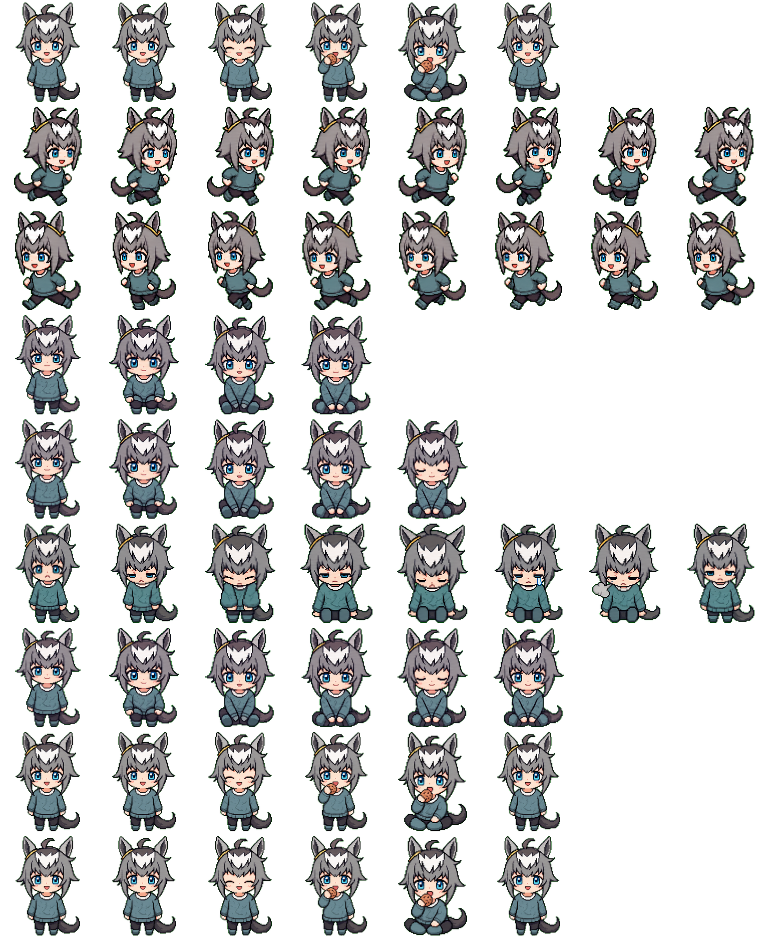 Oguri spritesheet preview