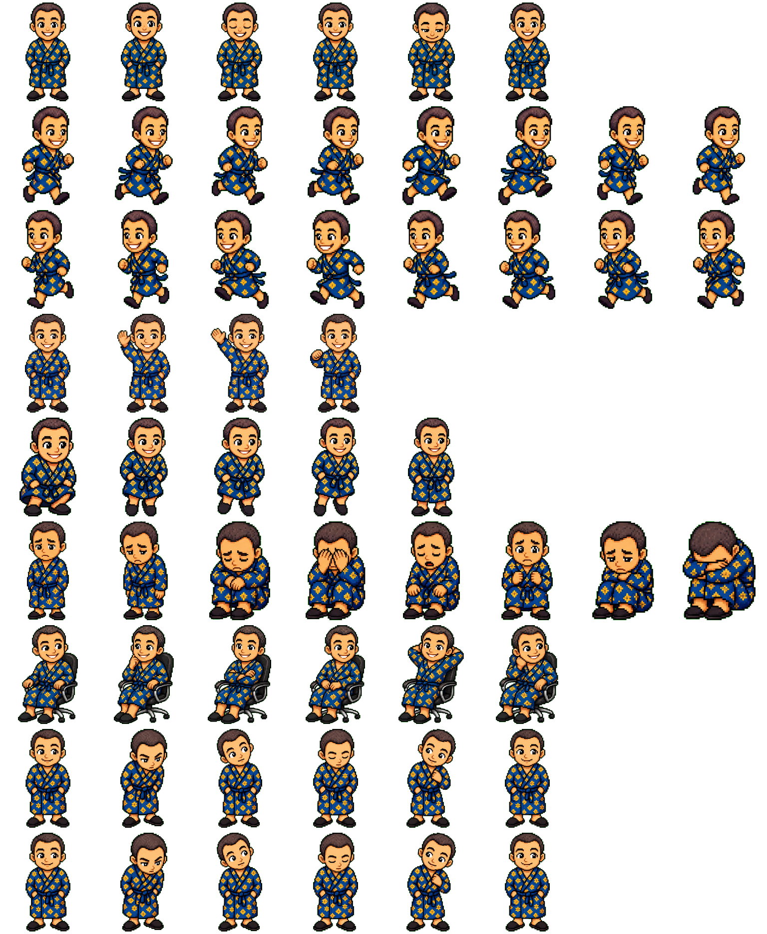 Oleg spritesheet preview