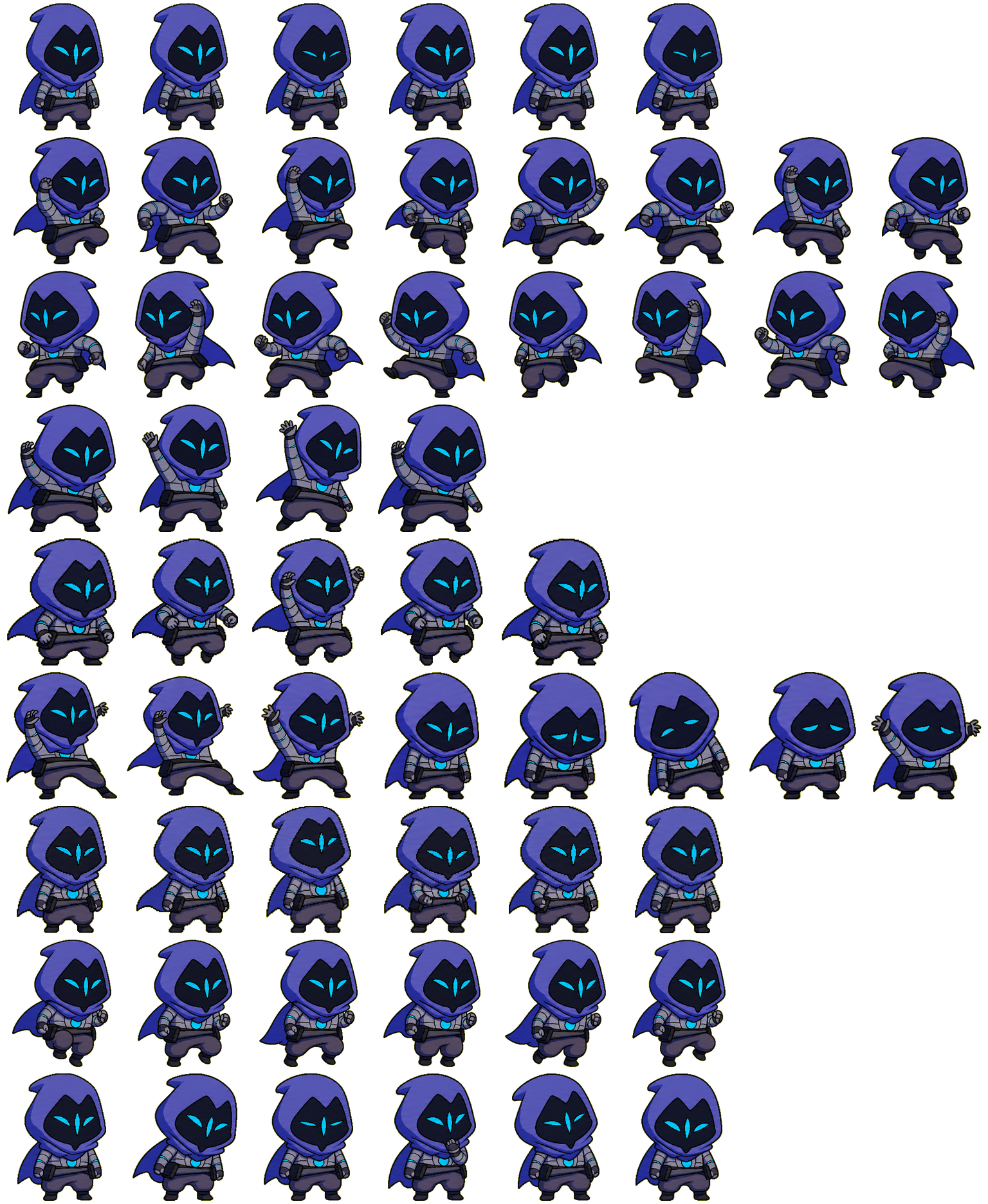 Omen Cat spritesheet preview