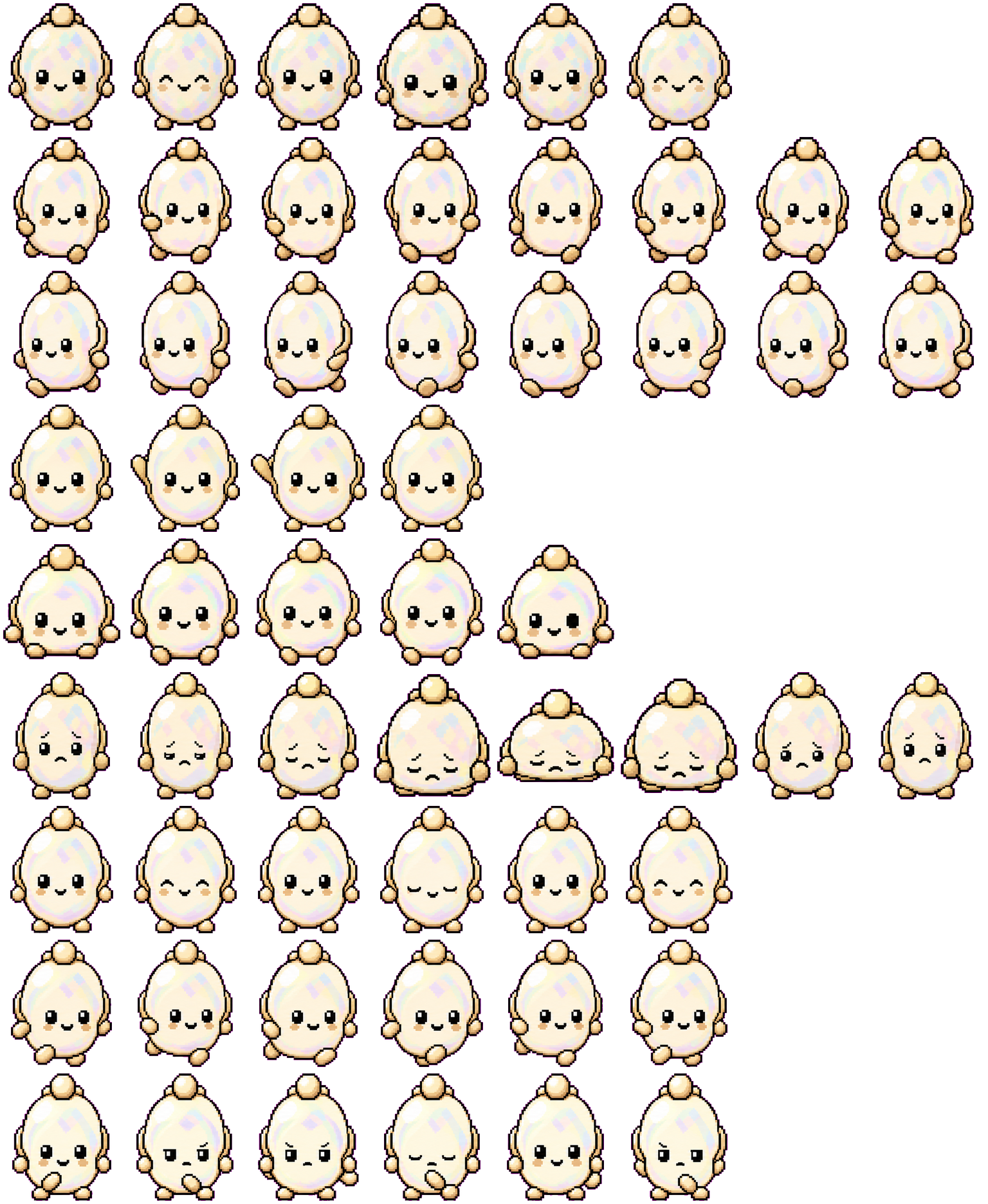 Opal Bead Keeper Codex Pet アニメーションデスクトップペットのプレビュー
