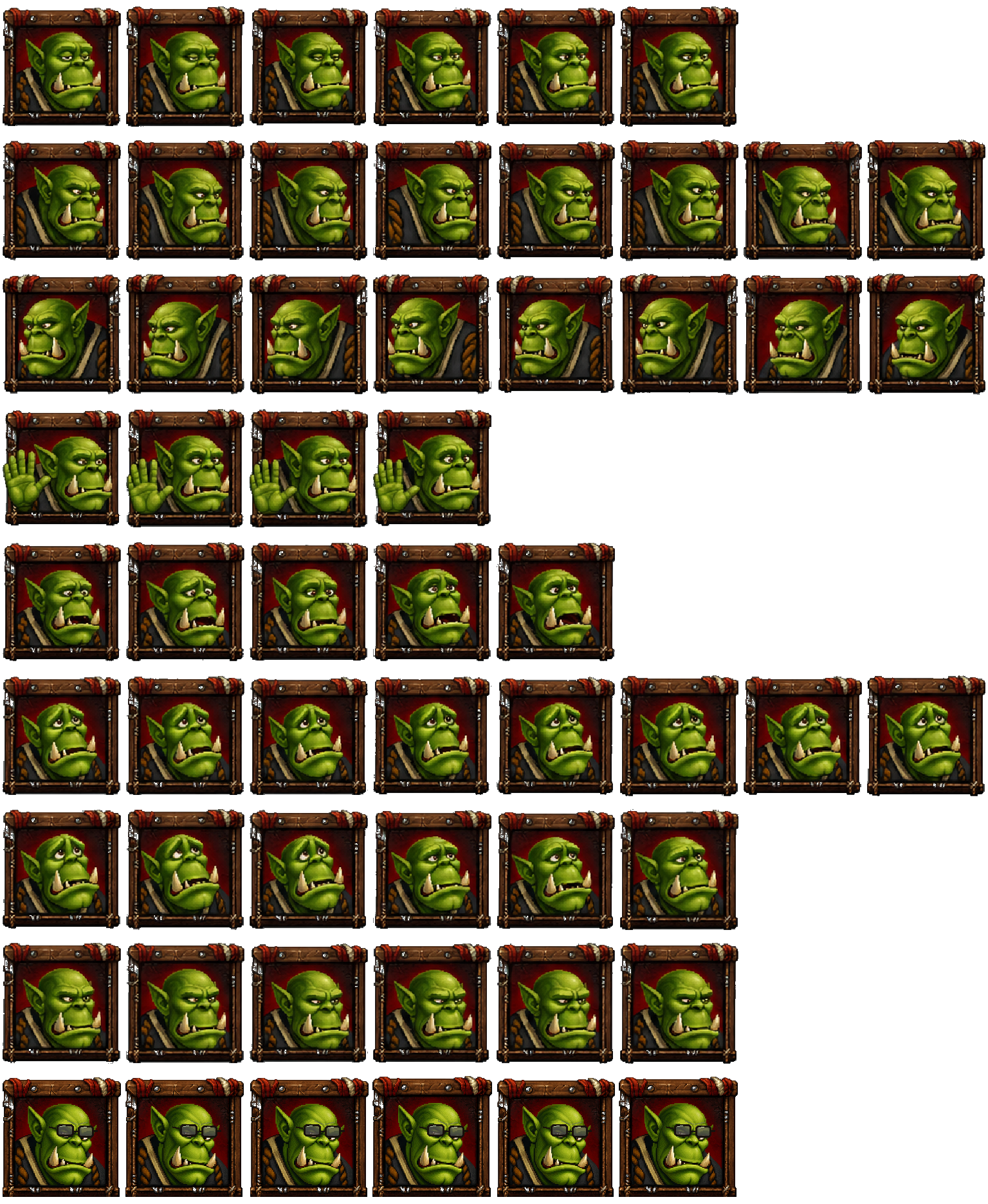 Orc Peon animated desktop pet preview for Codex Pet