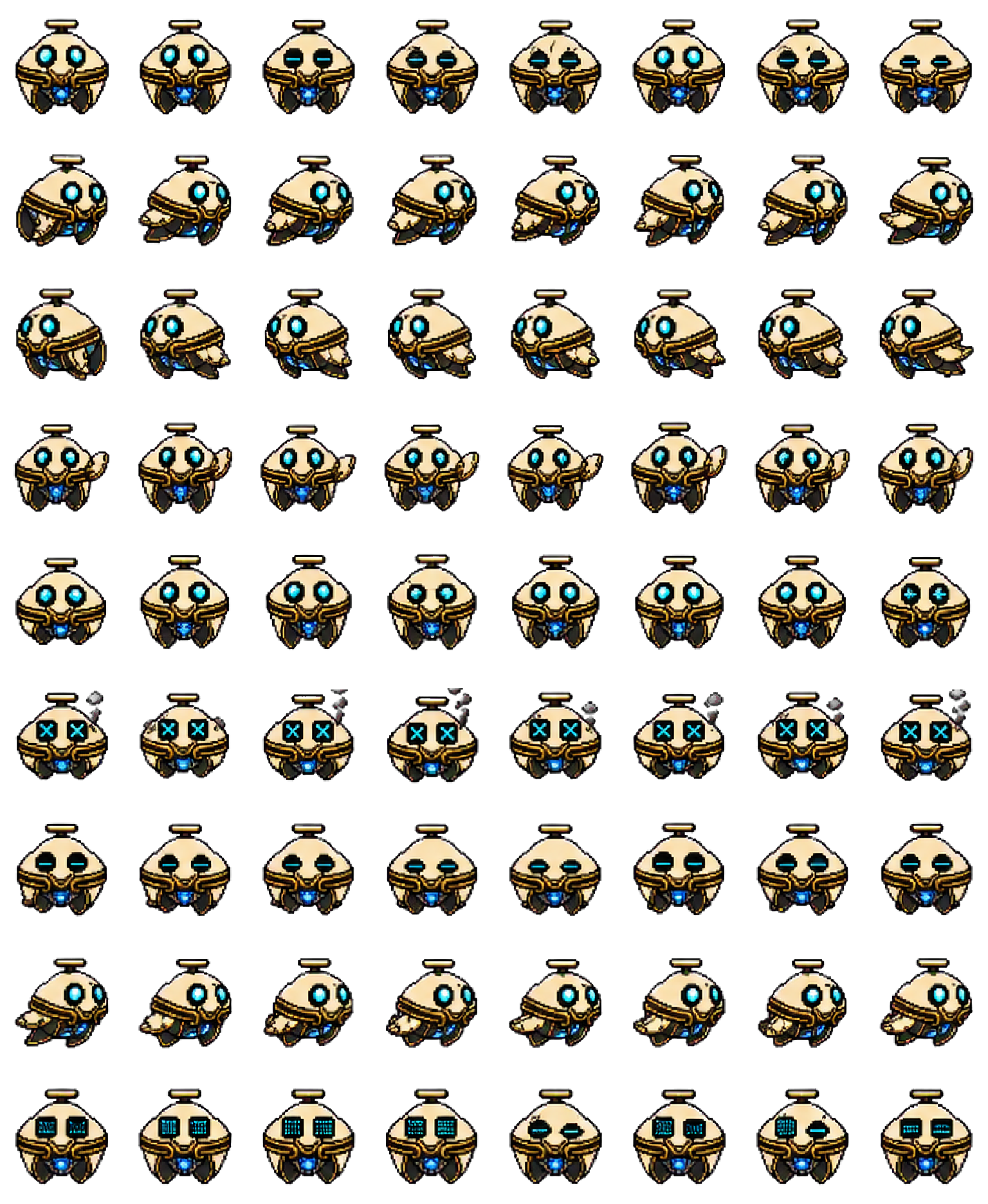 Ordis spritesheet preview