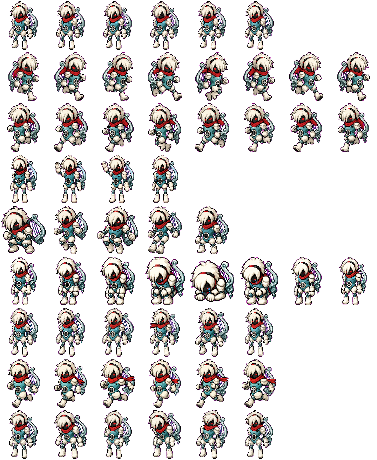 Orpheus spritesheet preview