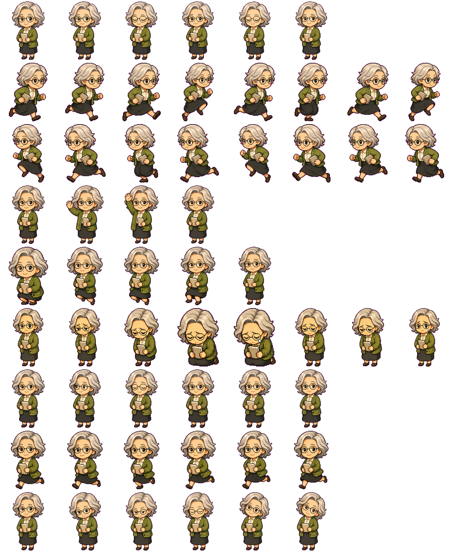 Ostrom spritesheet preview