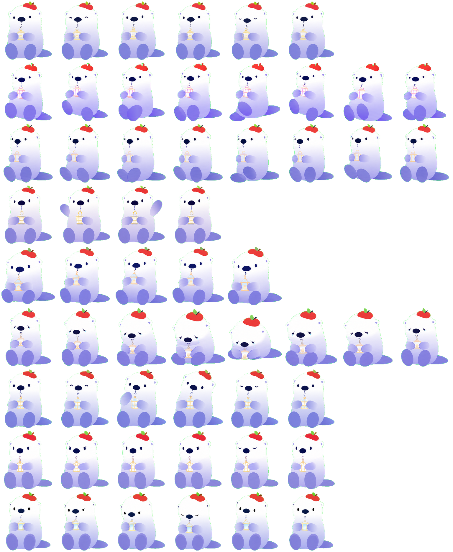 Otter animated desktop pet preview for Codex Pet