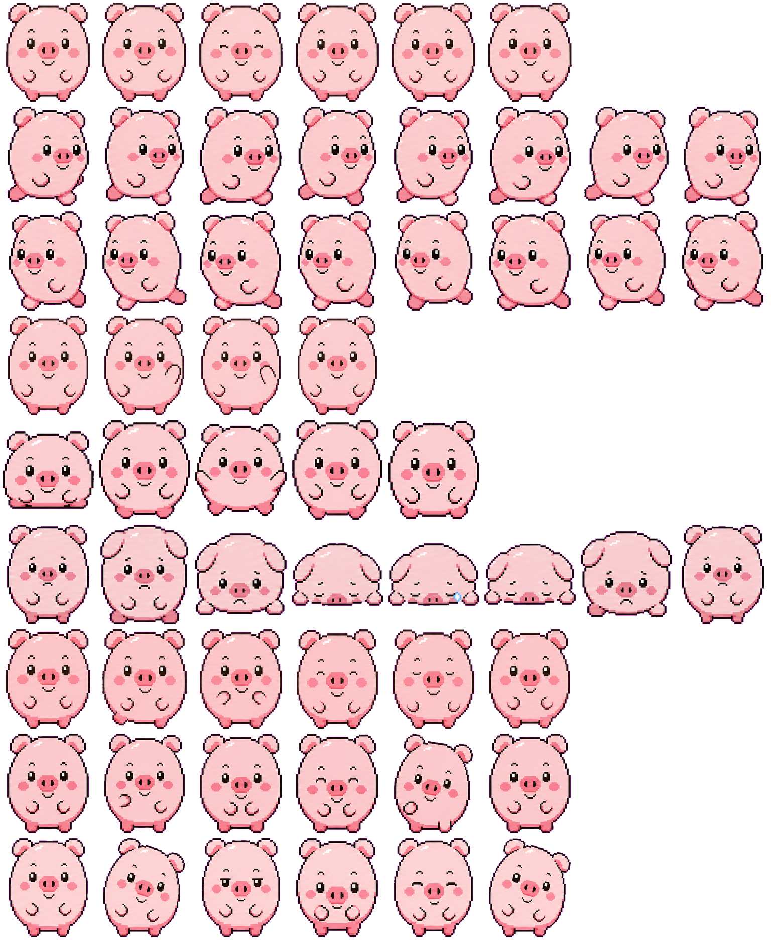Pang Zhu spritesheet preview