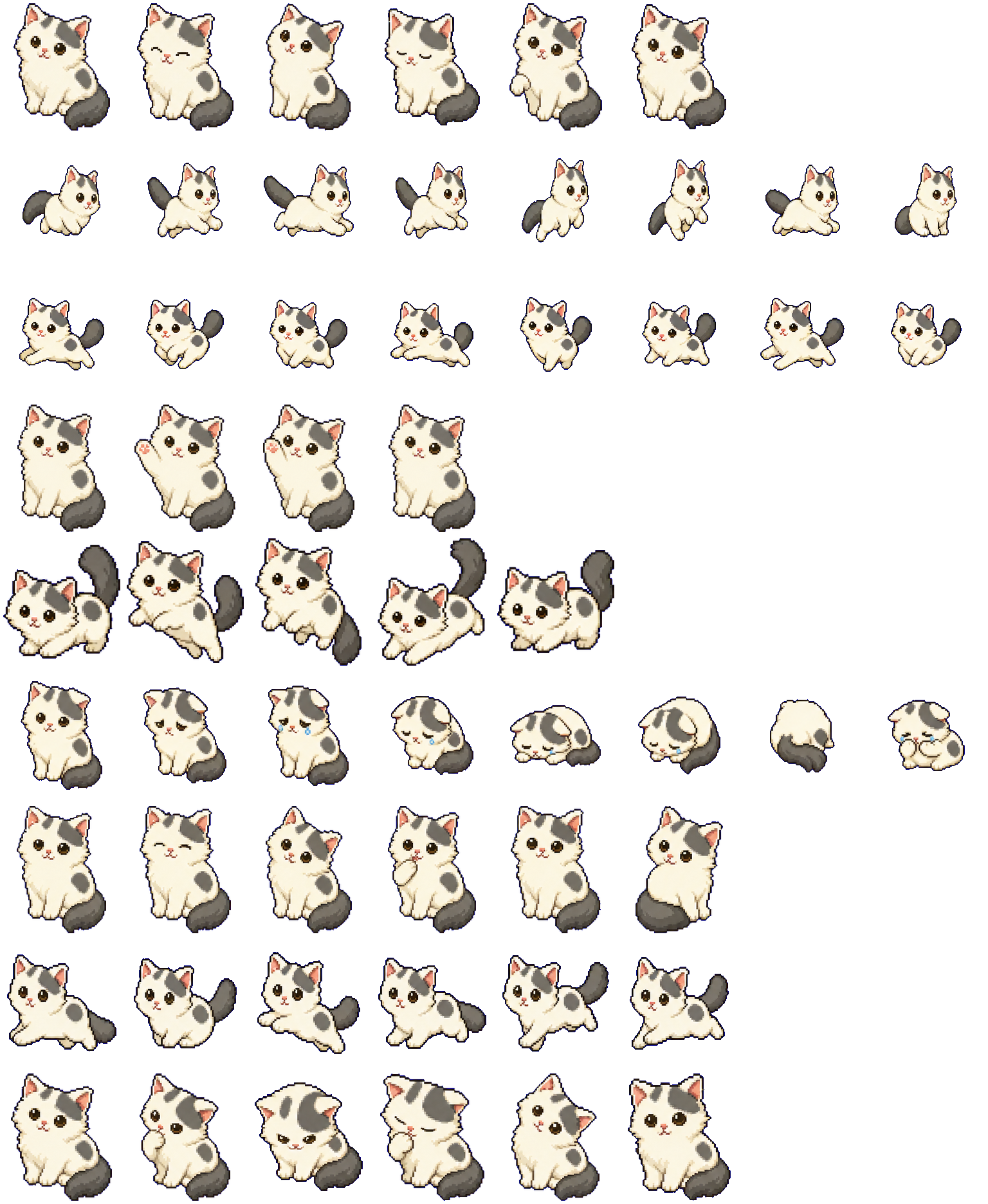 泡泡 spritesheet preview