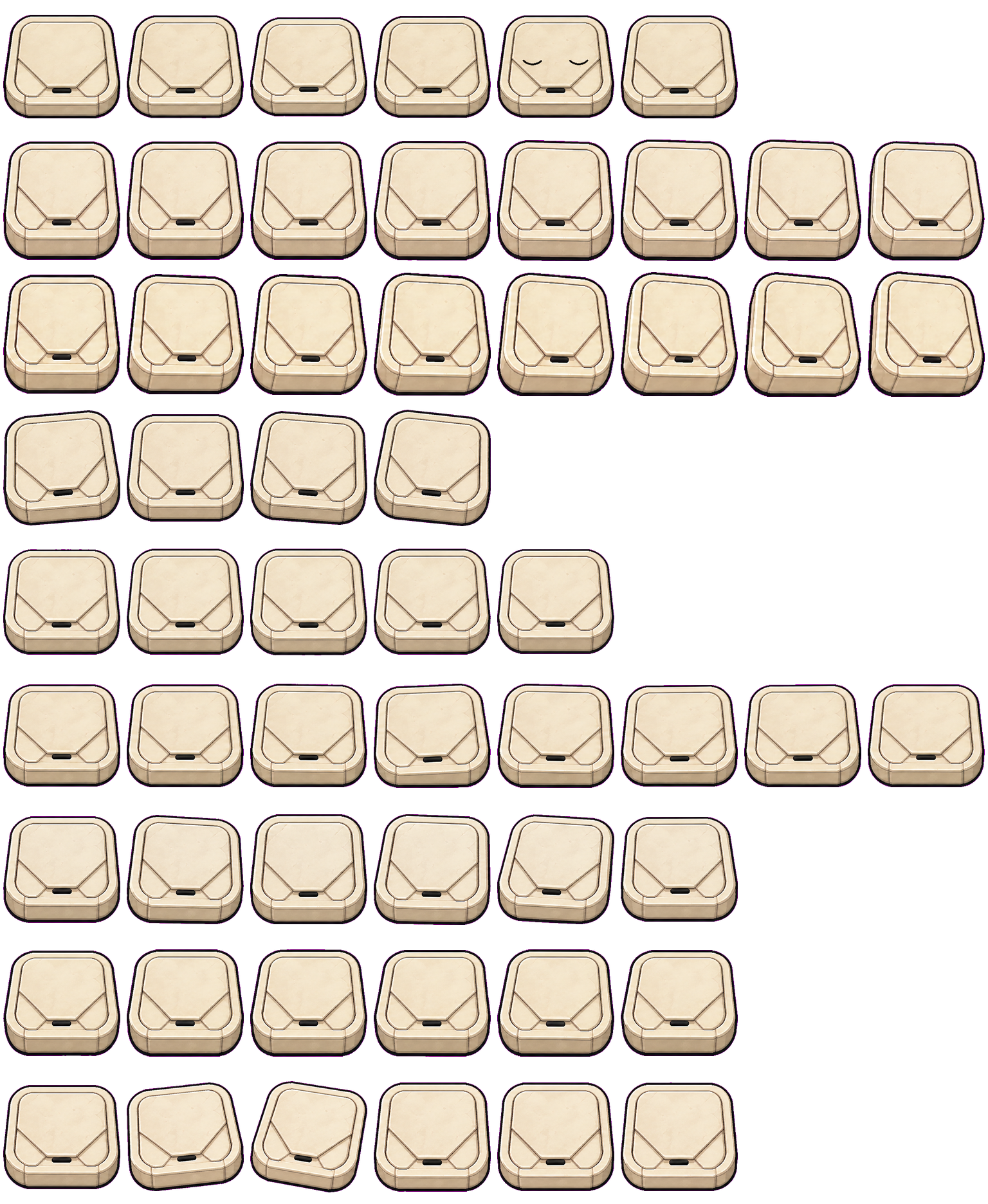 Paper Folio Button Codex Pet 动态桌面宠物预览图