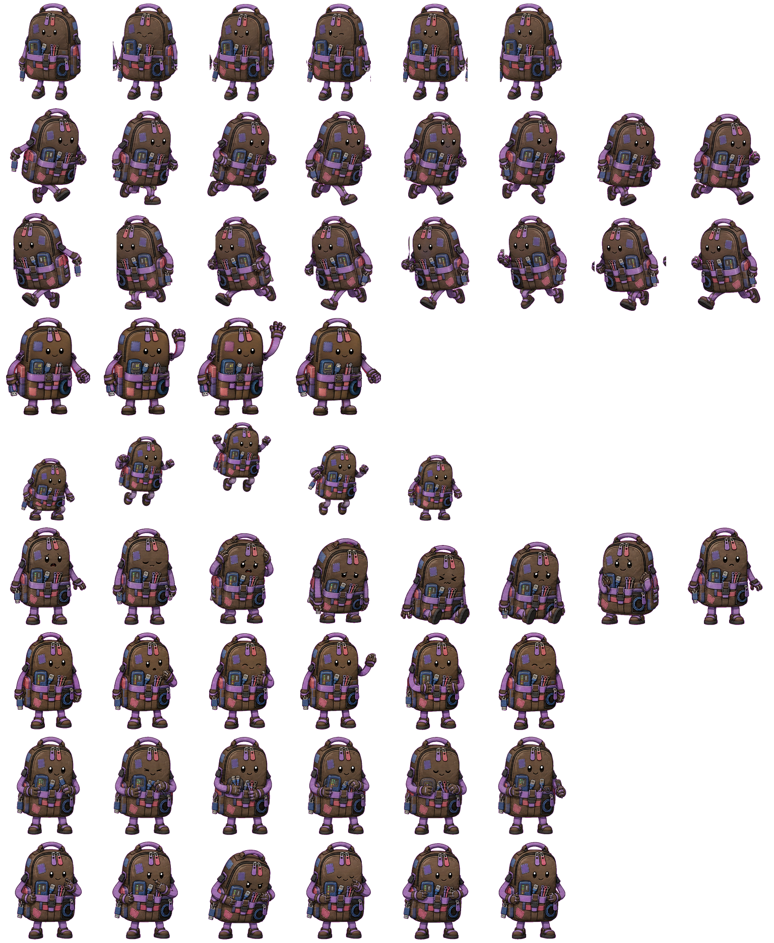 Patchpack Codex Pet アニメーションデスクトップペットのプレビュー