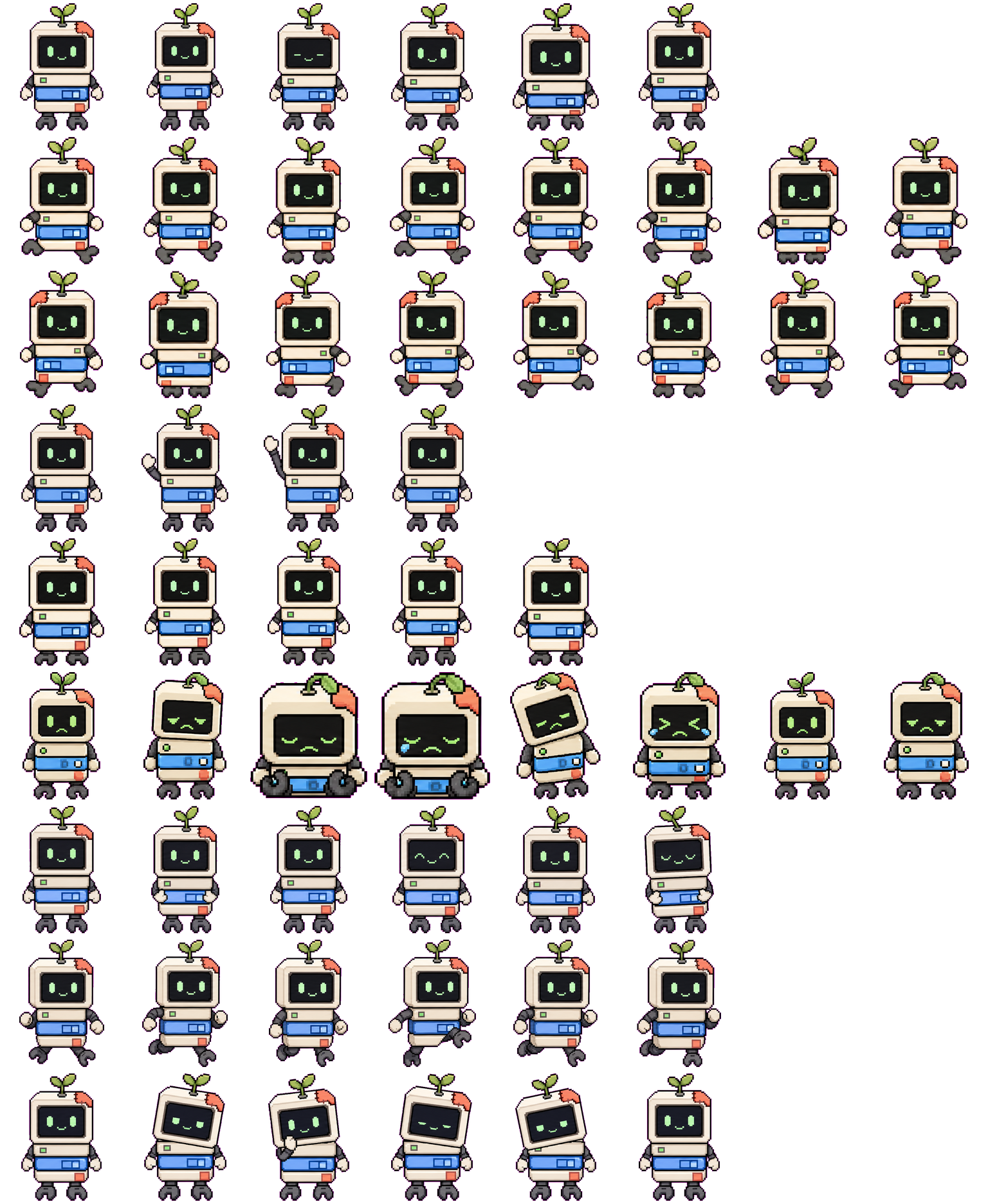 Patchy spritesheet preview