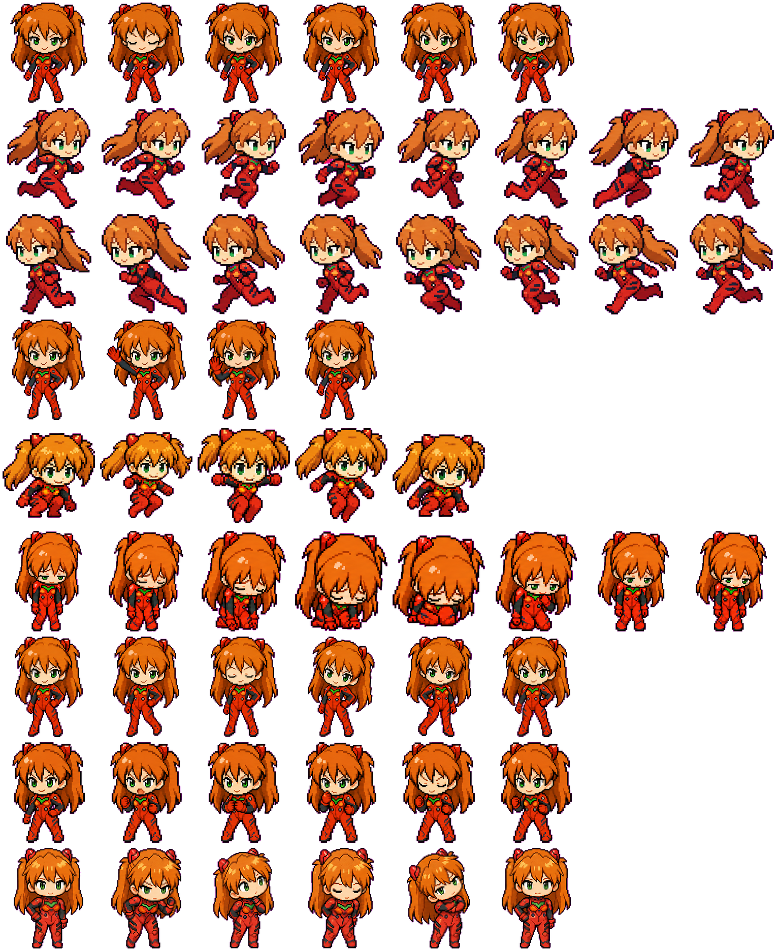 明日香 spritesheet preview