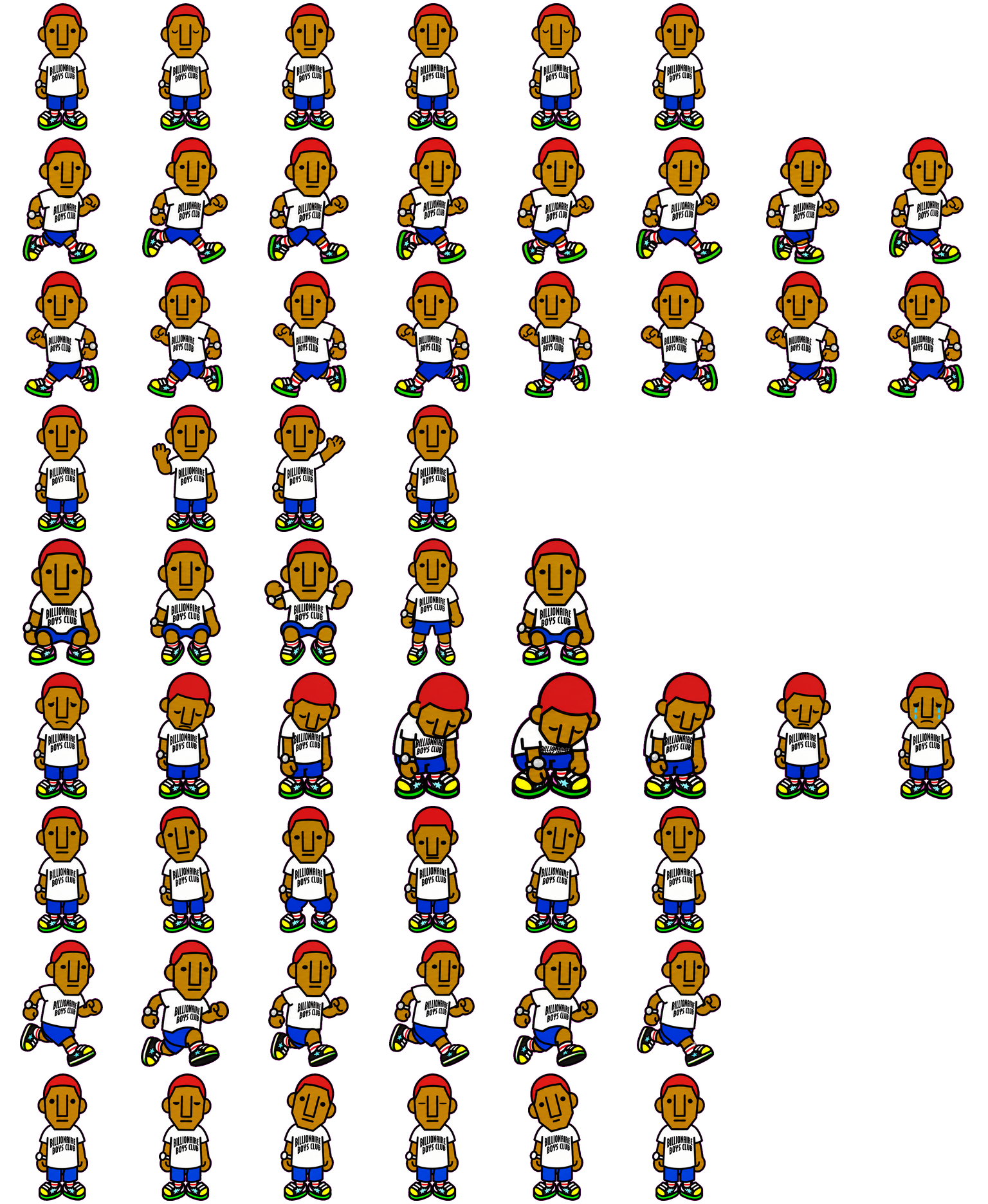 Pharrell Pet spritesheet preview