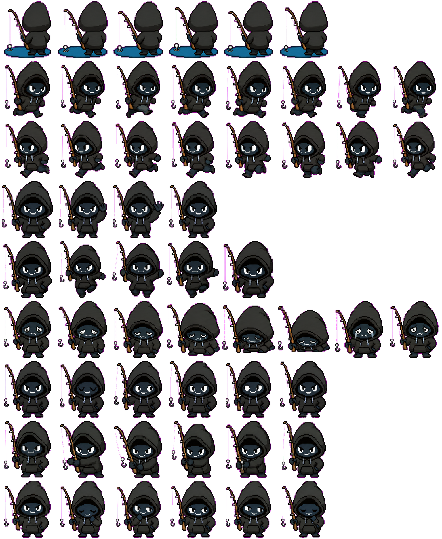 Phisher spritesheet preview