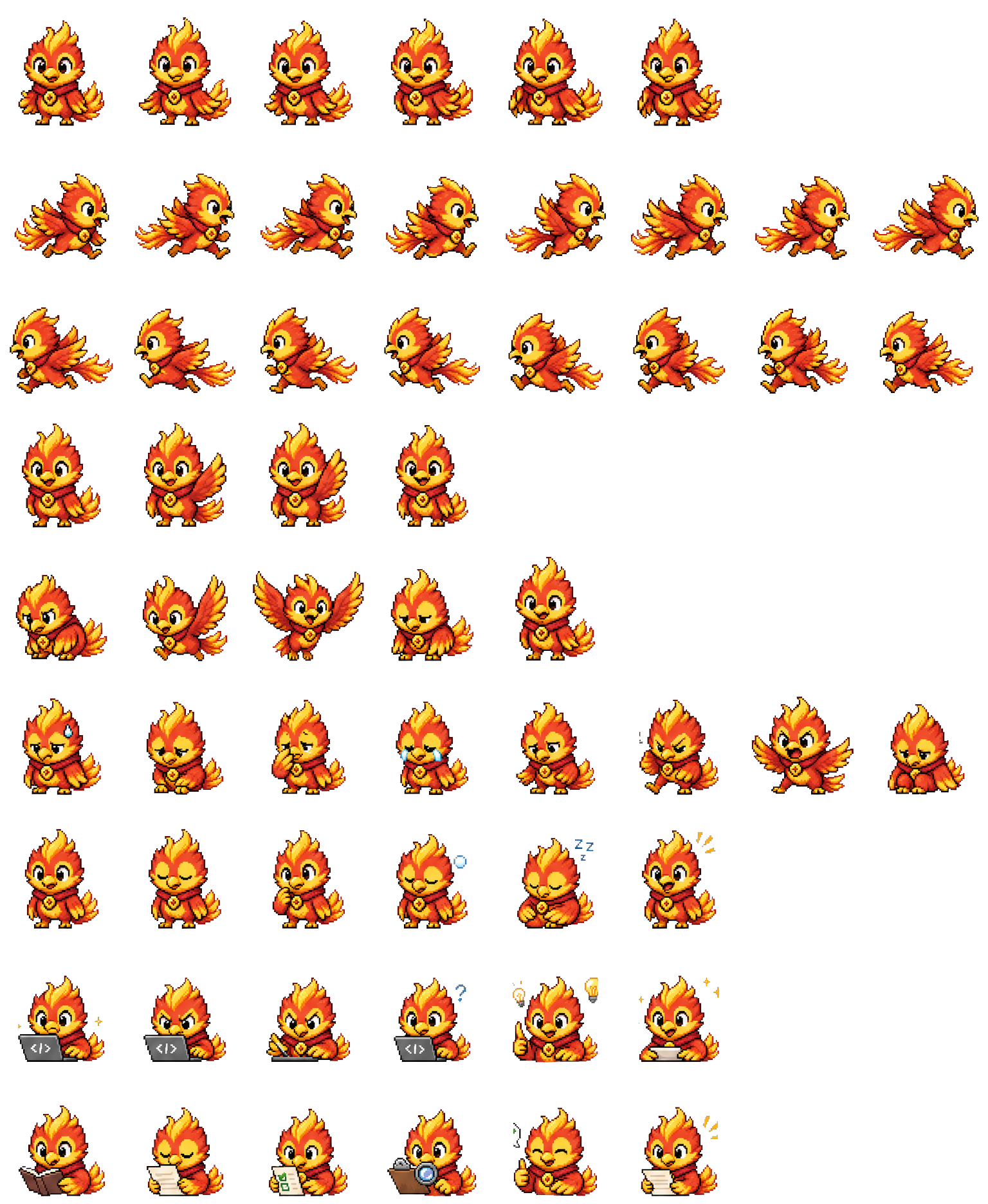 phoenix spritesheet preview