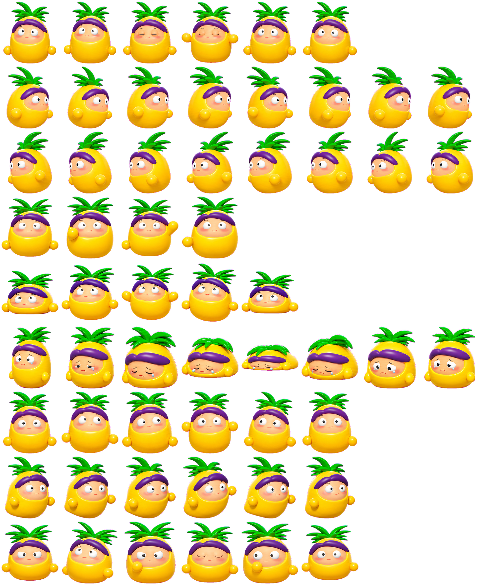 Piney spritesheet preview