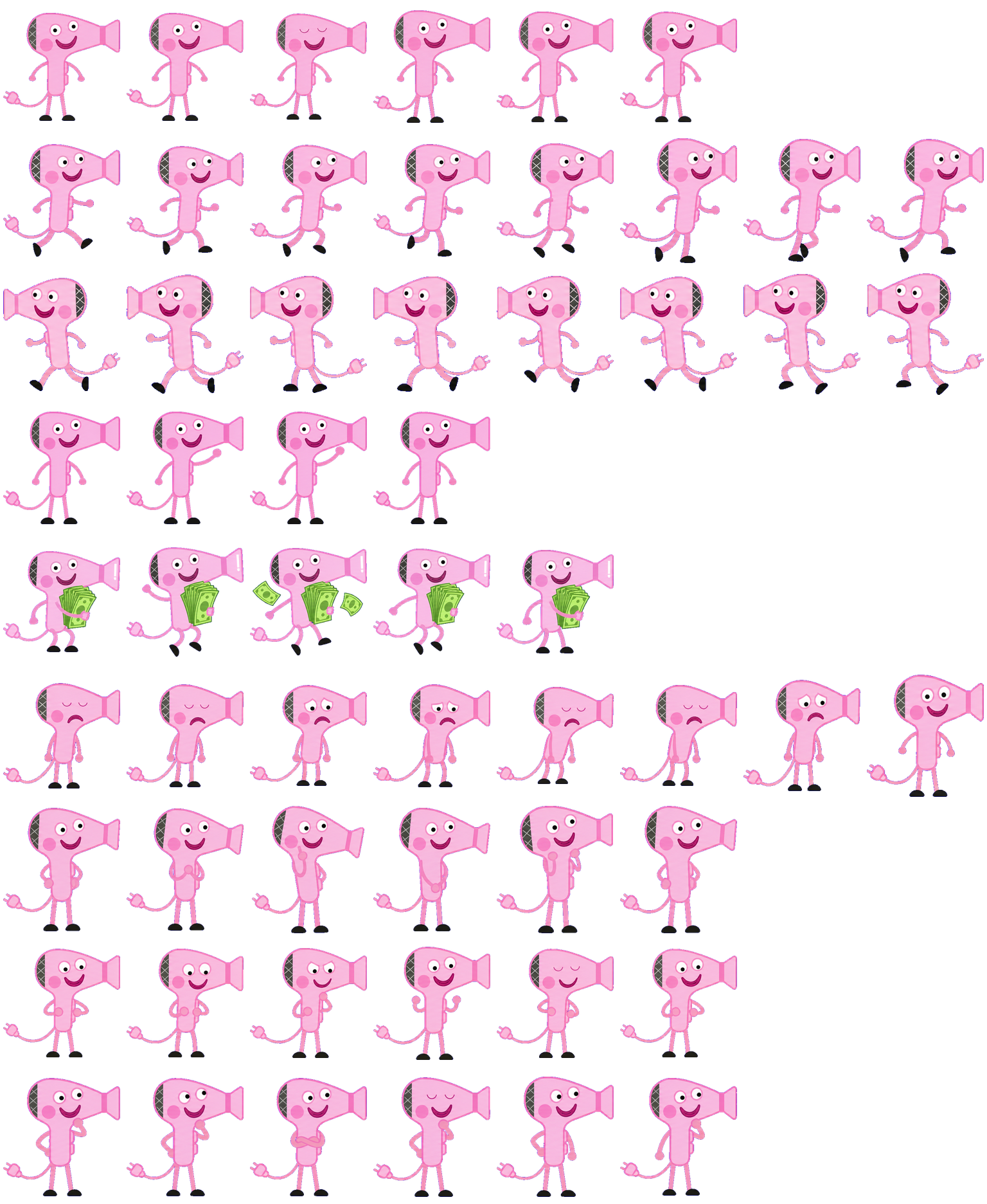 pink-dryer Codex Pet 动态桌面宠物预览图