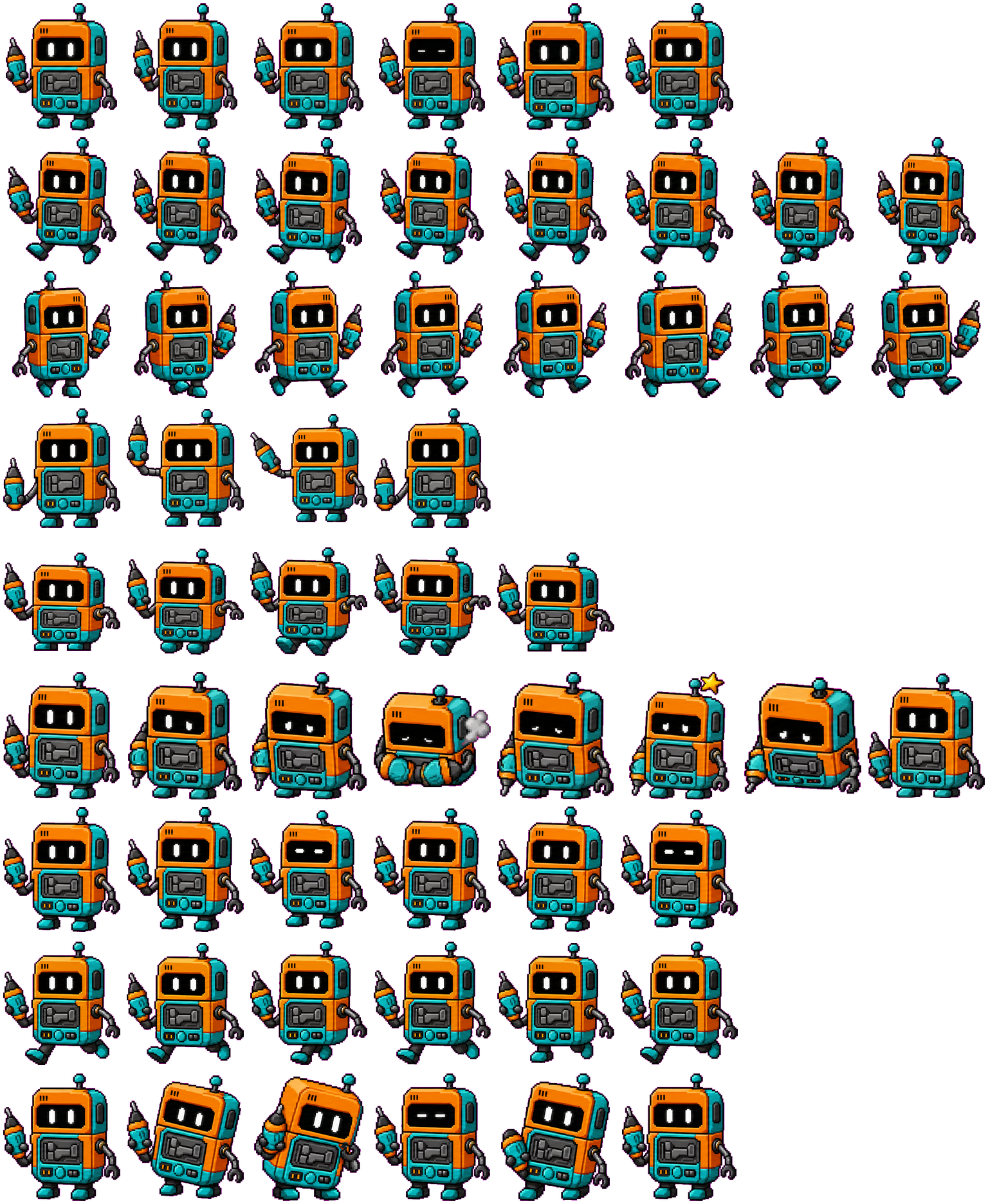 Pip spritesheet preview