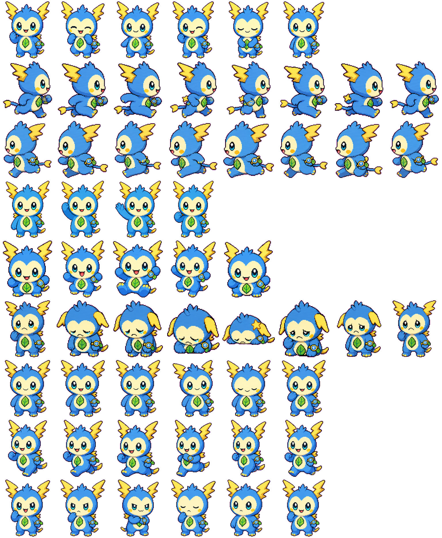 Pip Spark spritesheet preview