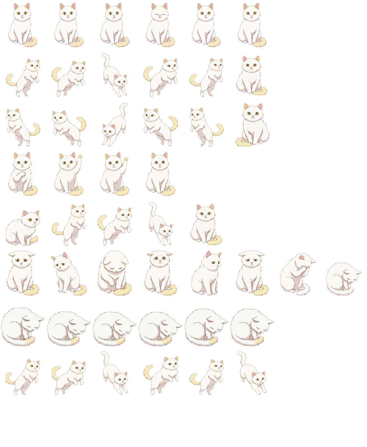pipi-the-cat Codex Pet アニメーションデスクトップペットのプレビュー
