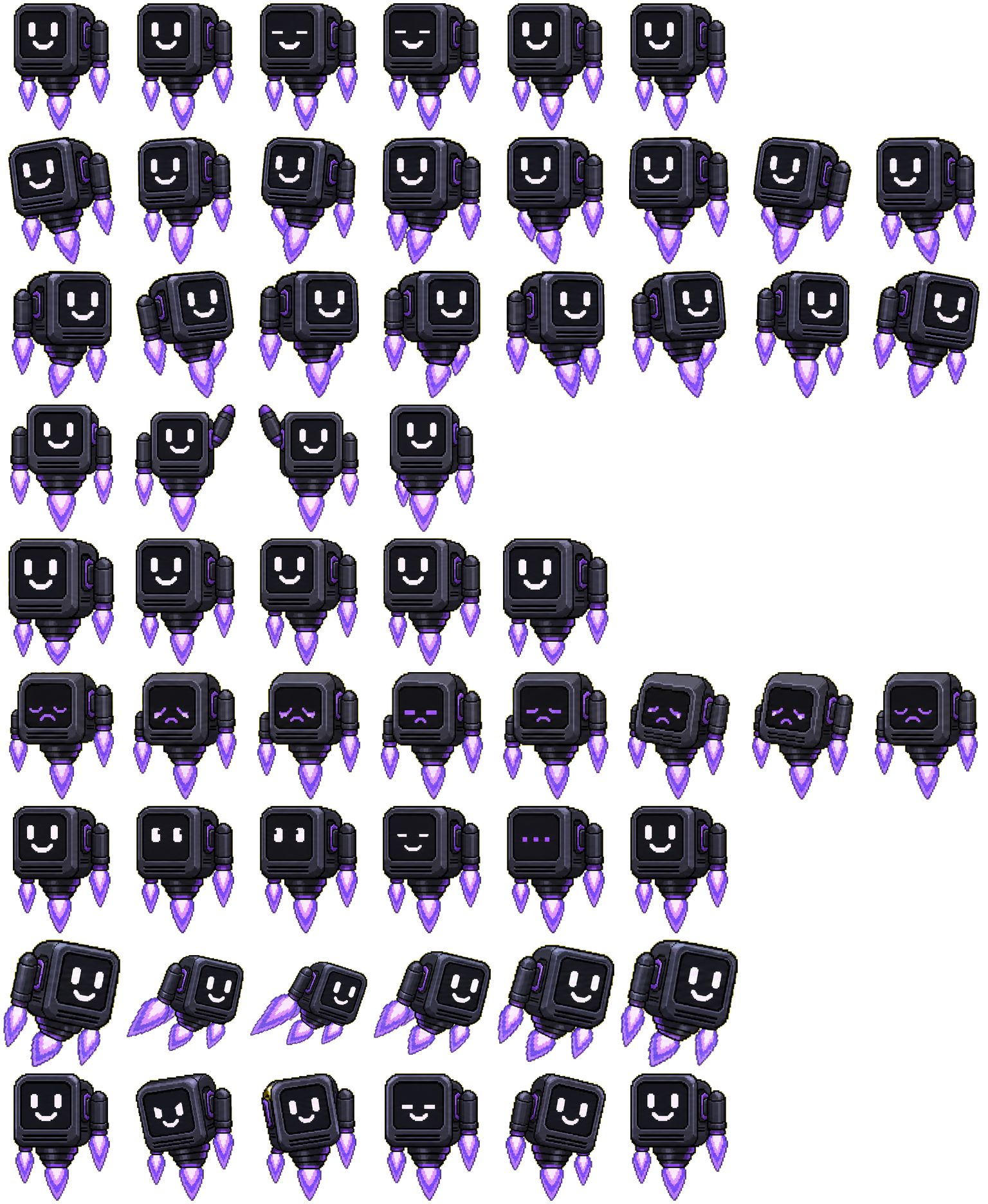 Poddy spritesheet preview